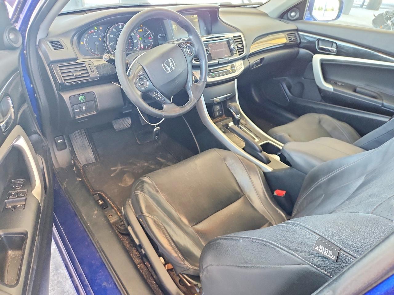 2013 Honda Accord Exl Blue vin: 1HGCT1B88DA012363
