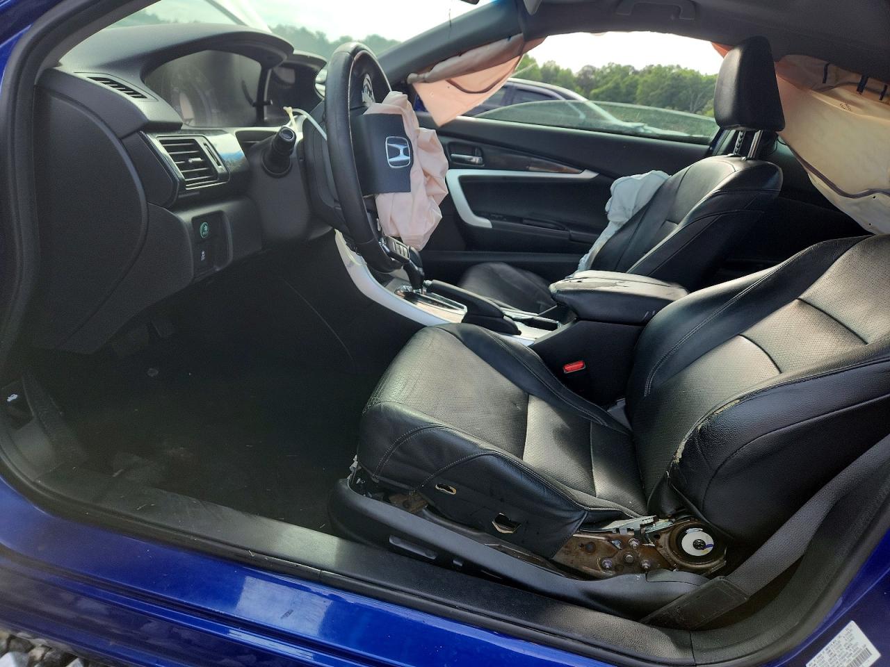 2013 Honda Accord Exl Blue vin: 1HGCT1B88DA023962