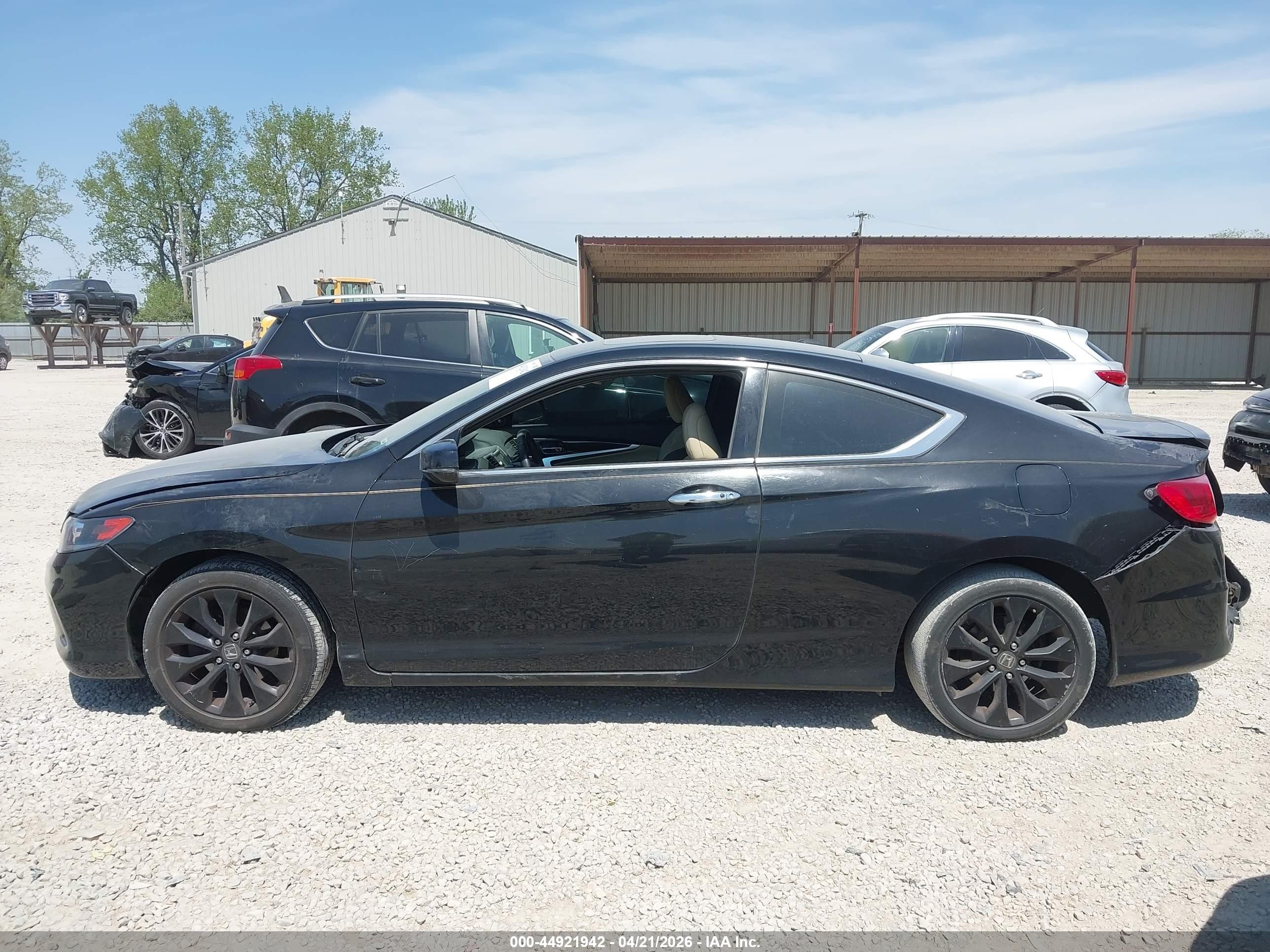 2013 Honda Accord Ex-l Черный vin: 1HGCT1B88DA024111