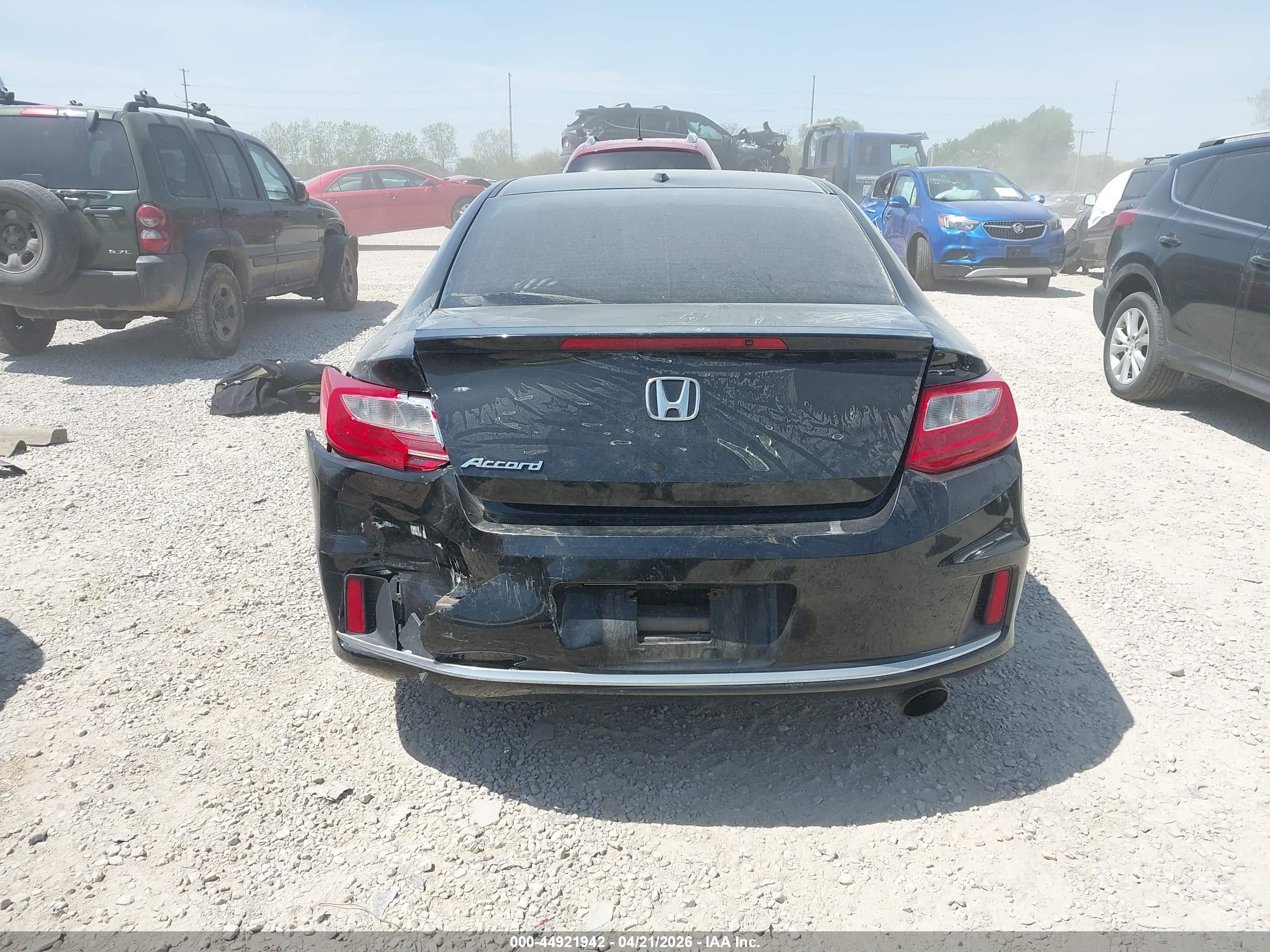 2013 Honda Accord Ex-l Черный vin: 1HGCT1B88DA024111