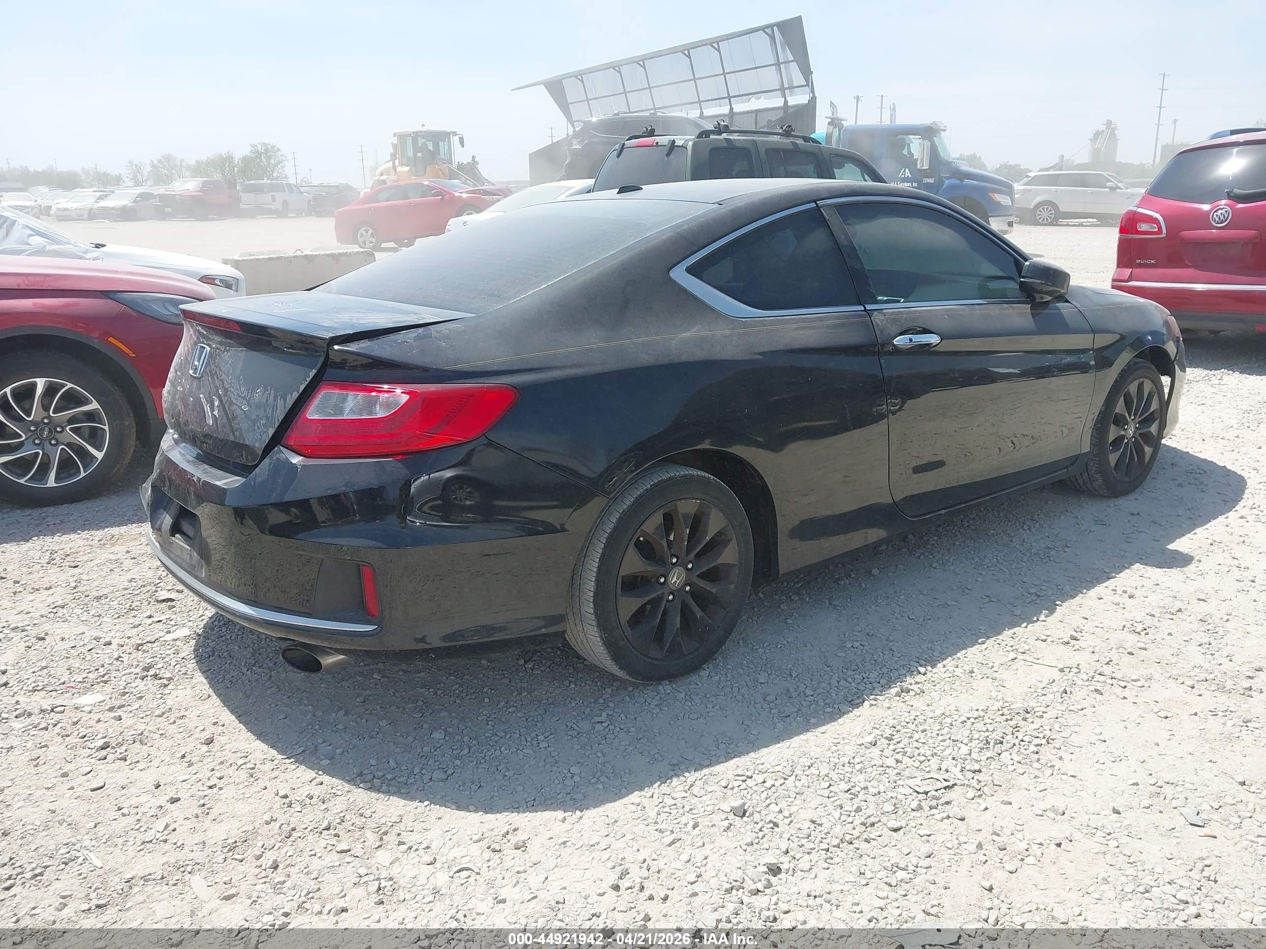 2013 Honda Accord Ex-l Черный vin: 1HGCT1B88DA024111