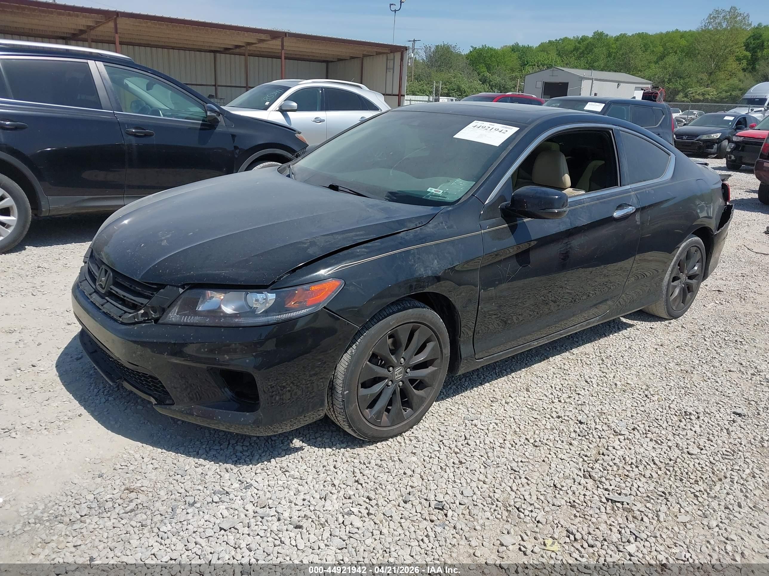 2013 Honda Accord Ex-l Черный vin: 1HGCT1B88DA024111