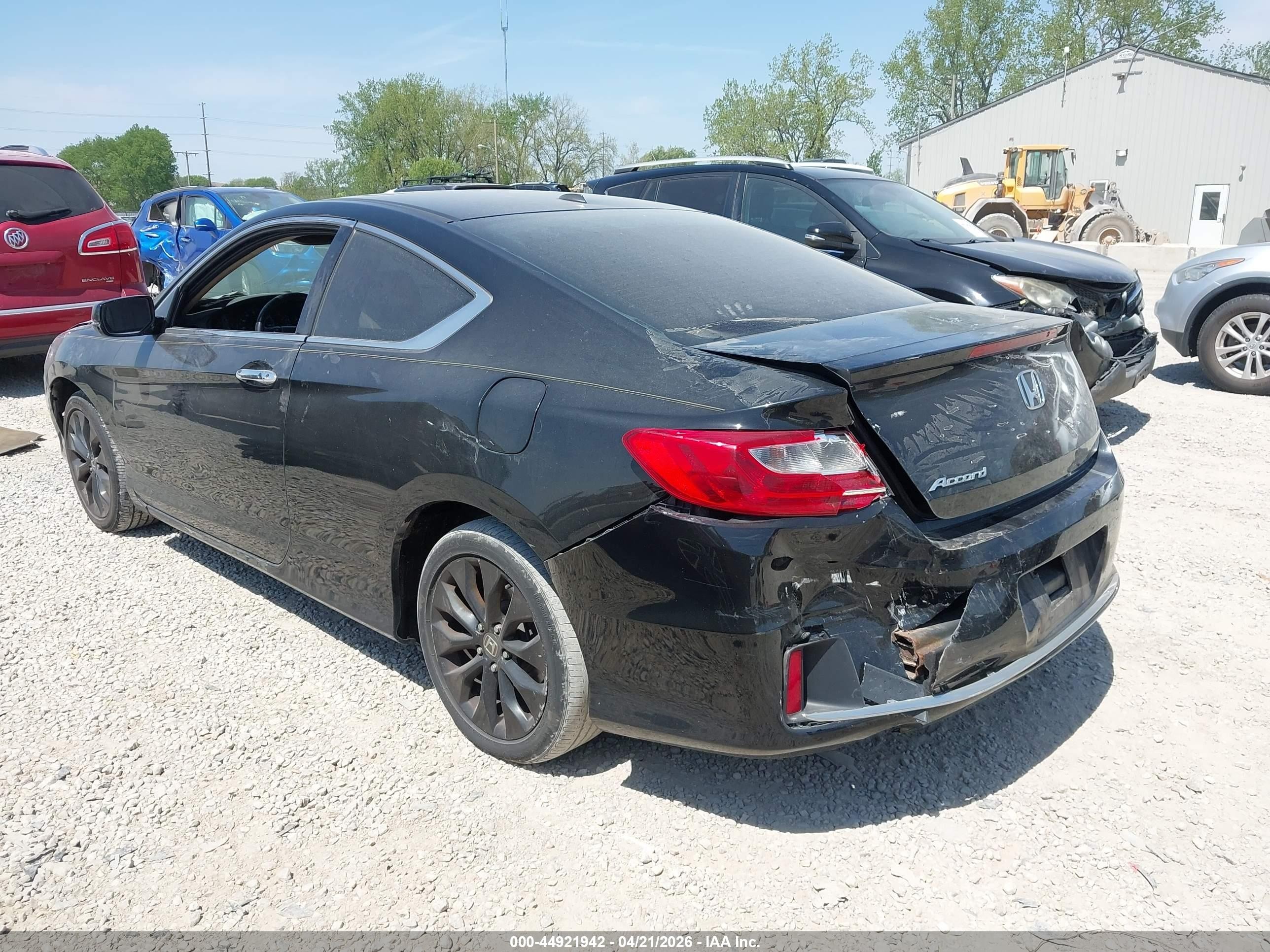 2013 Honda Accord Ex-l Черный vin: 1HGCT1B88DA024111