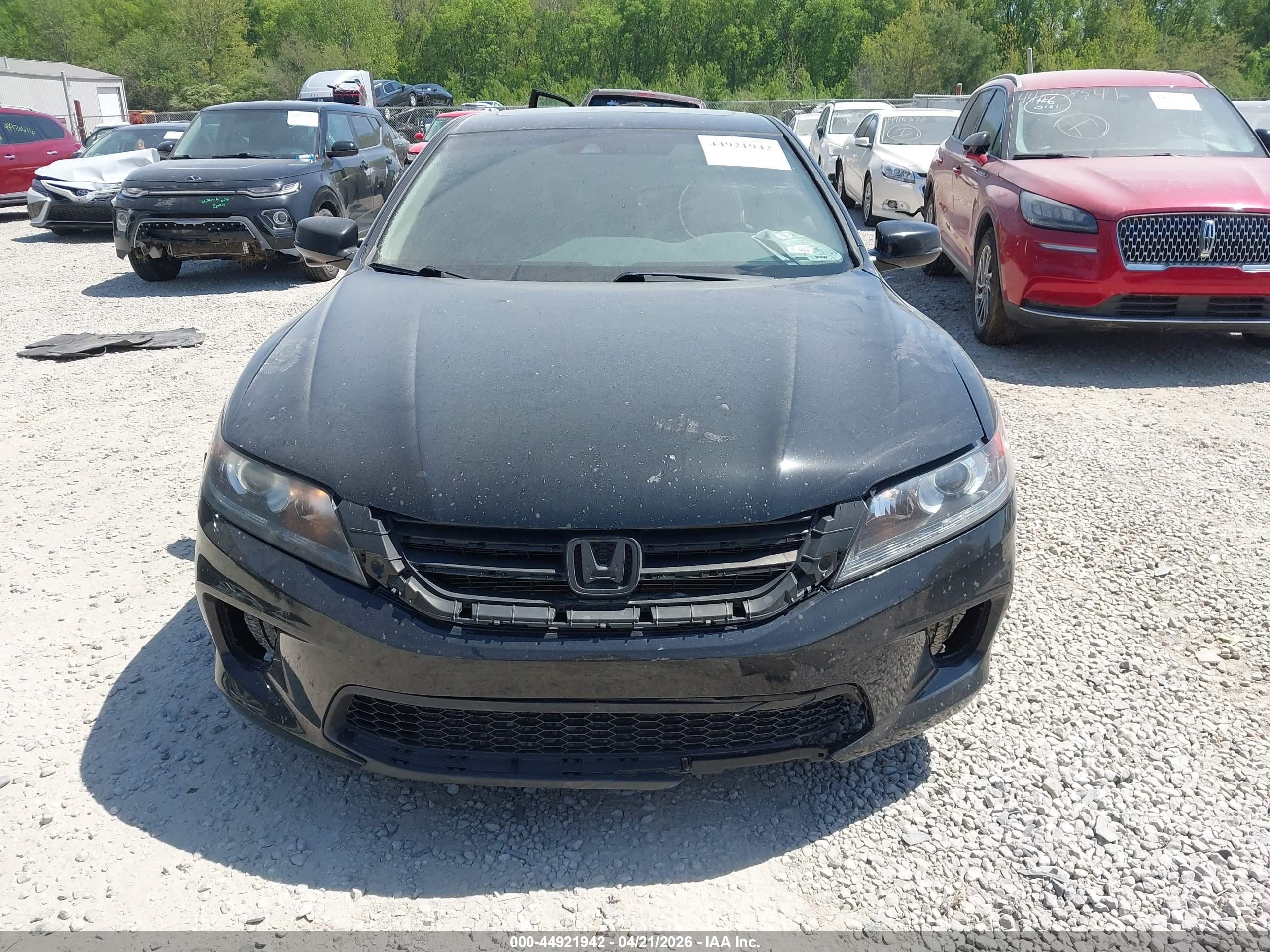 2013 Honda Accord Ex-l Черный vin: 1HGCT1B88DA024111