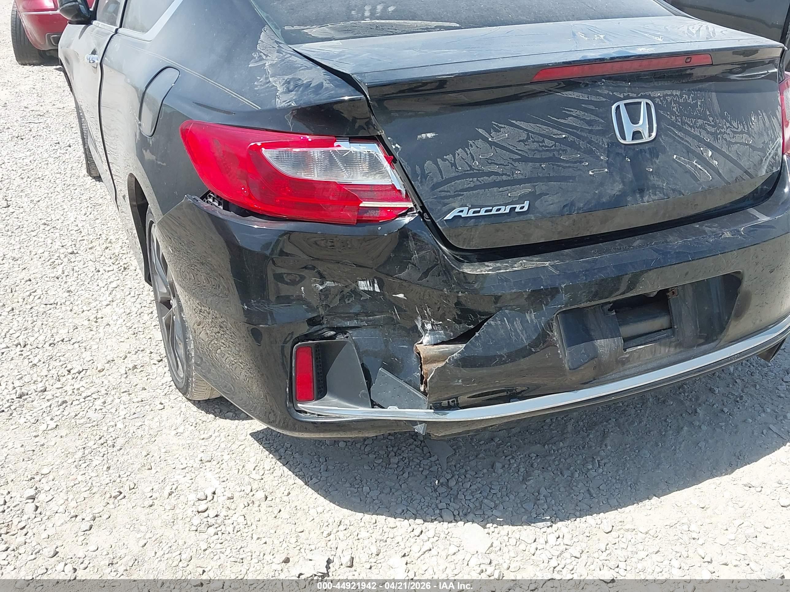 2013 Honda Accord Ex-l Черный vin: 1HGCT1B88DA024111