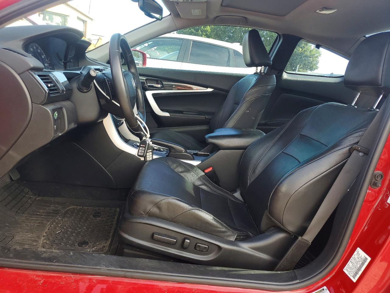 2015 Honda Accord Exl Red vin: 1HGCT1B88FA005934