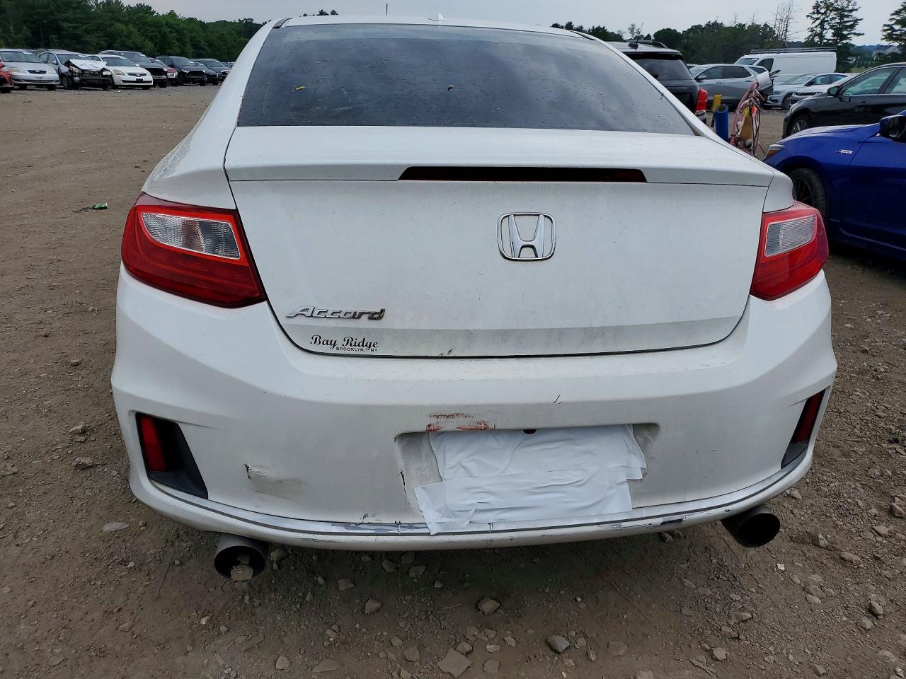 2013 Honda Accord Exl White vin: 1HGCT1B89DA006538