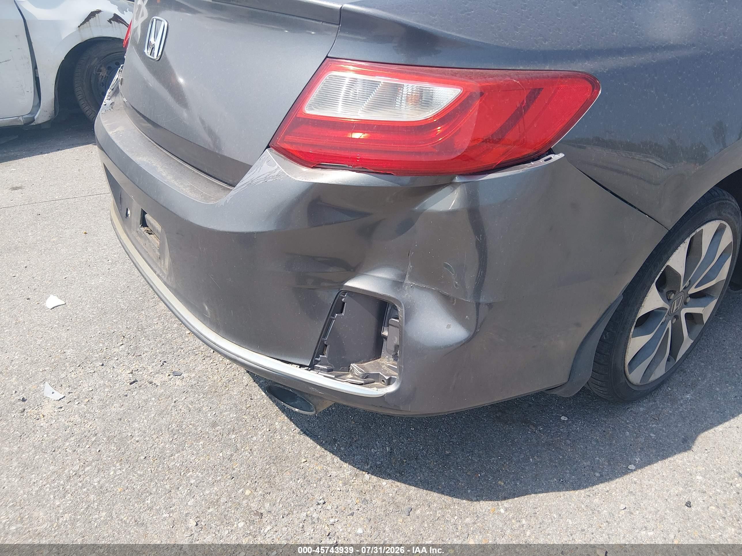 2013 Honda Accord Ex-l Gray vin: 1HGCT1B89DA014798