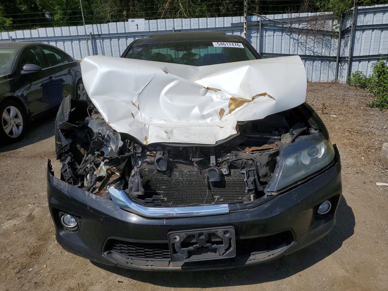 2013 Honda Accord Exl Black vin: 1HGCT1B89DA801332