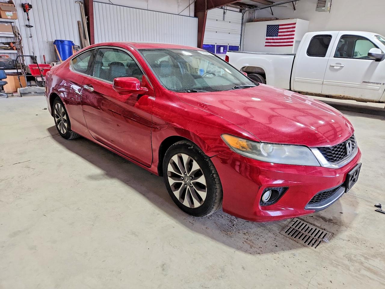 2014 Honda Accord Exl Красный vin: 1HGCT1B89EA001230