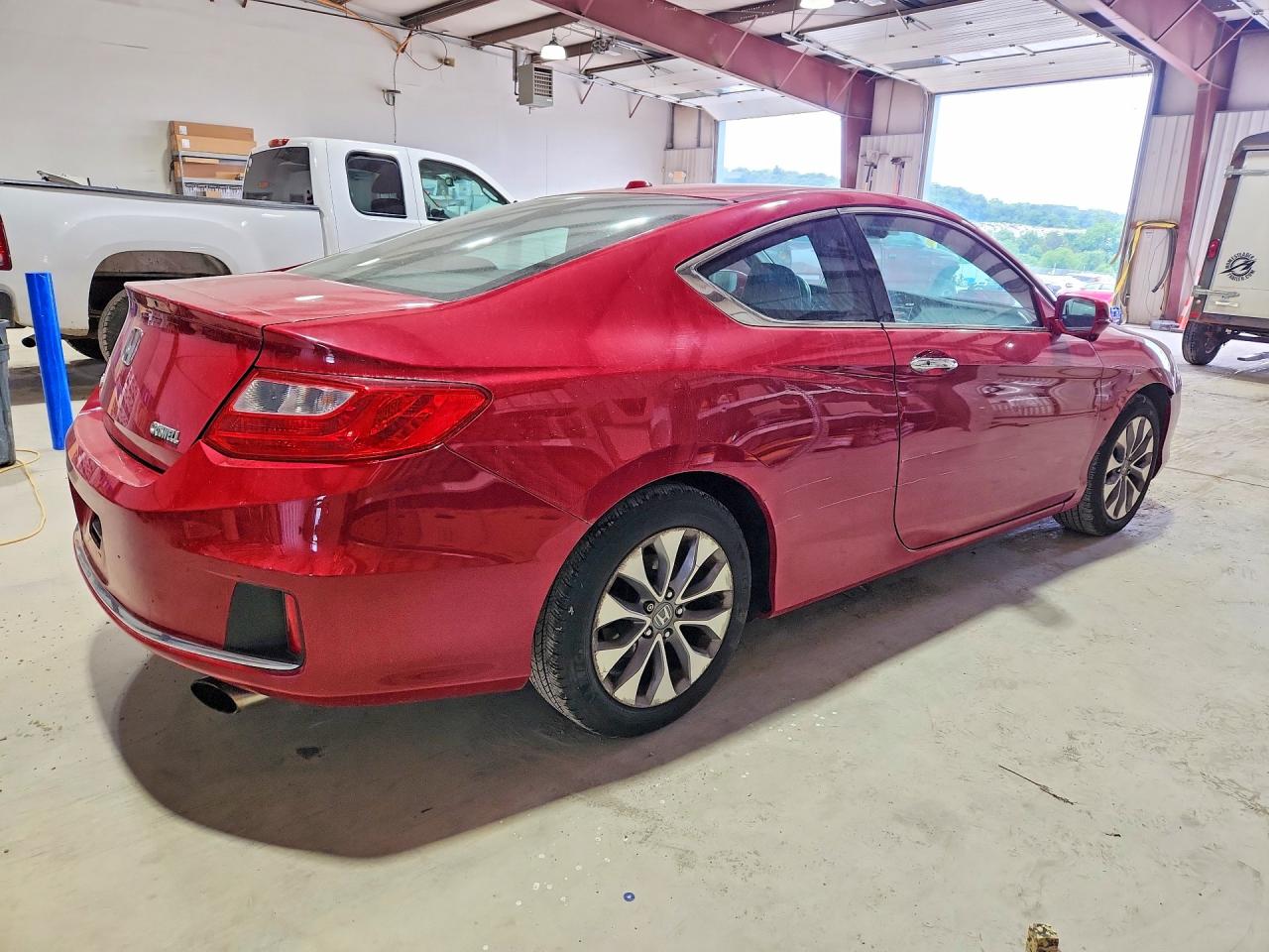 2014 Honda Accord Exl Красный vin: 1HGCT1B89EA001230