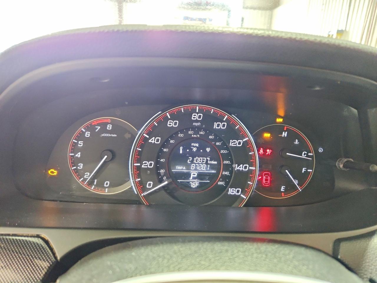 2014 Honda Accord Exl Красный vin: 1HGCT1B89EA001230