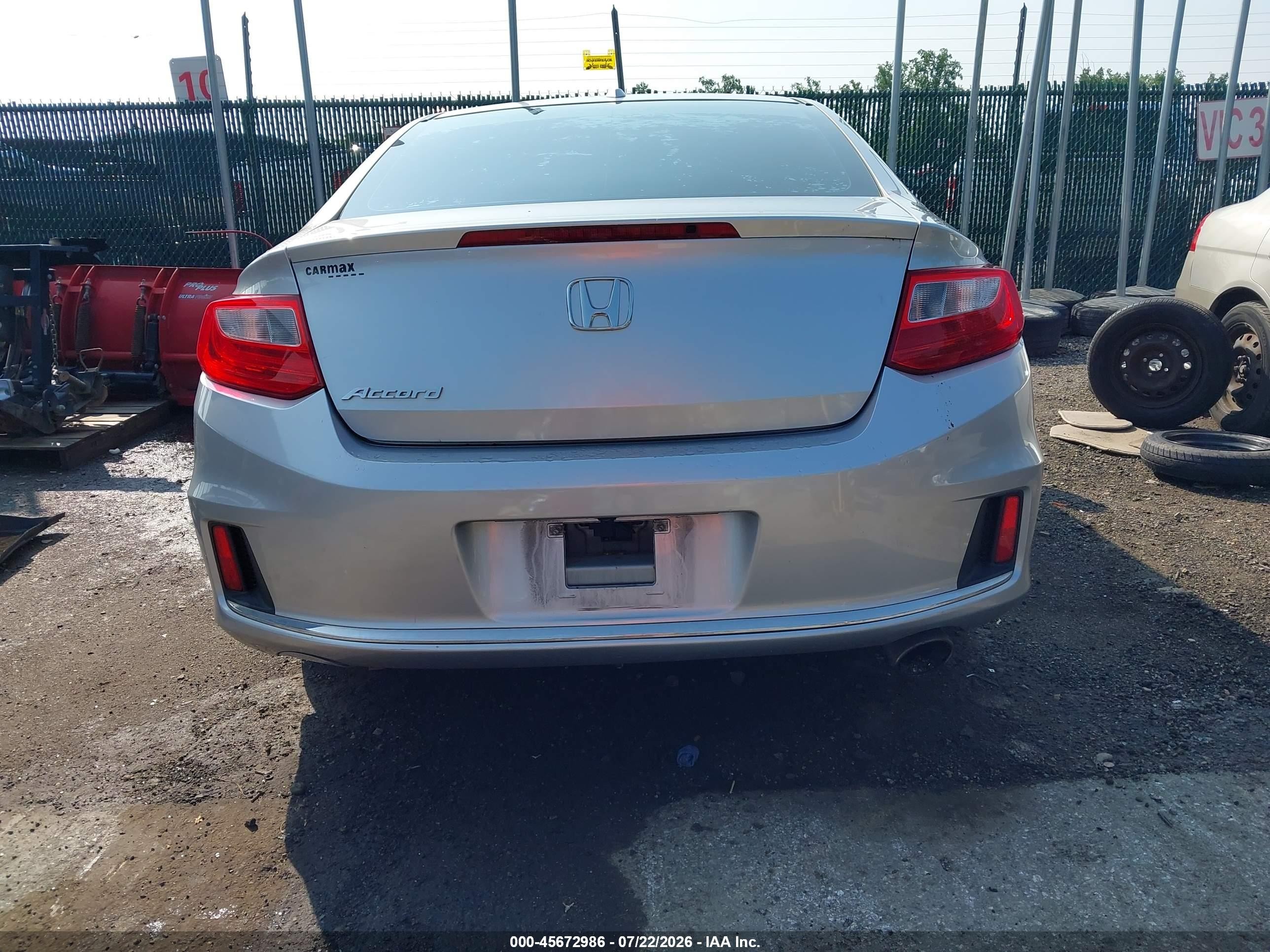 2014 Honda Accord Ex-l Silver vin: 1HGCT1B89EA004032
