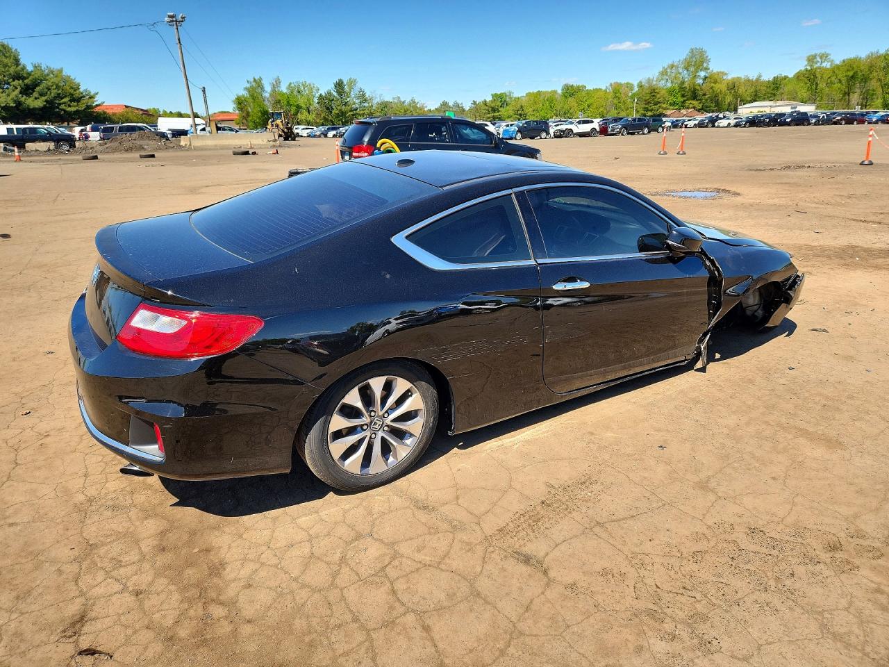 2014 Honda Accord Exl Black vin: 1HGCT1B89EA007478