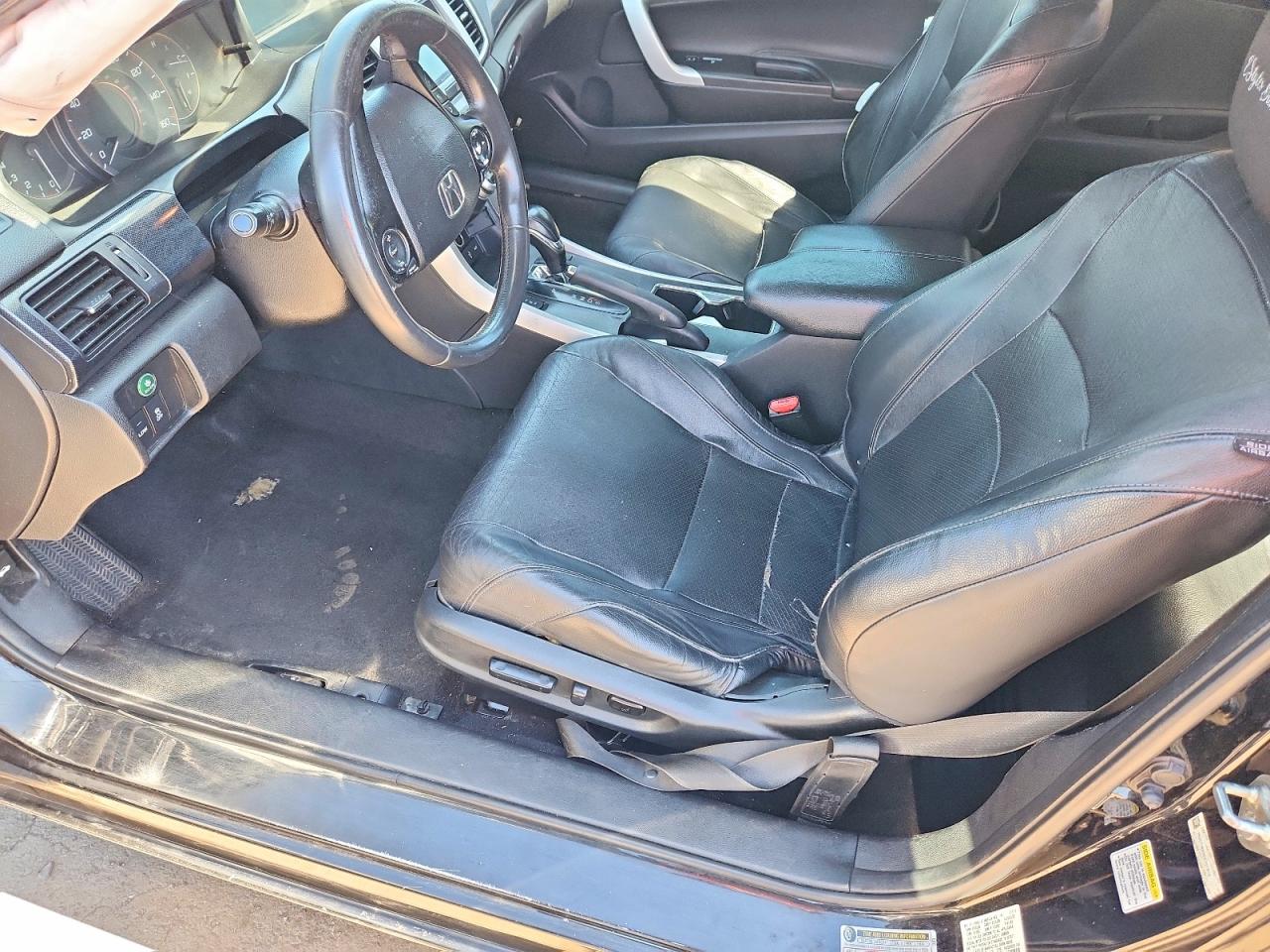 2014 Honda Accord Exl Black vin: 1HGCT1B89EA007478