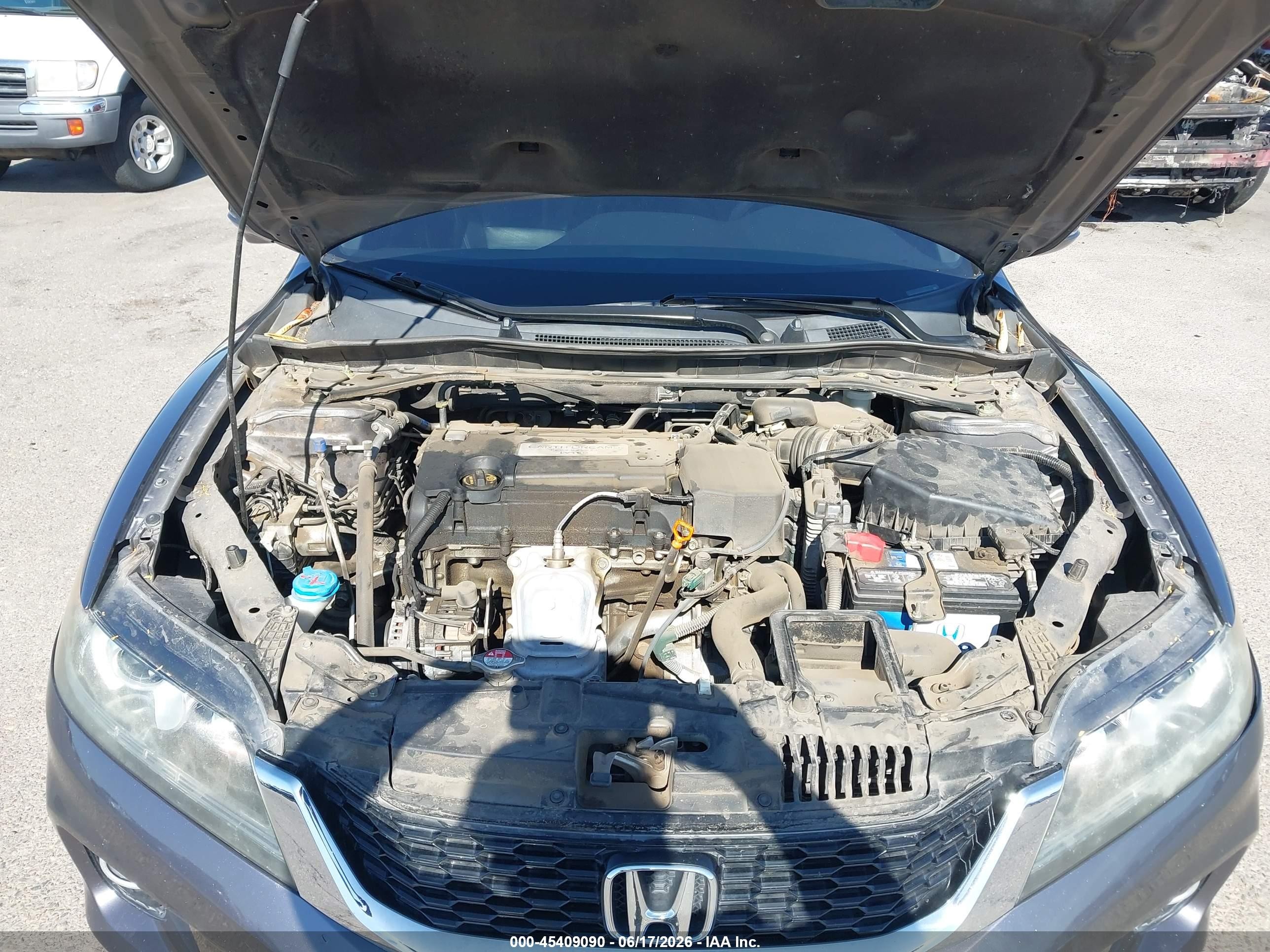 2015 Honda Accord Ex-l Gray vin: 1HGCT1B89FA001293