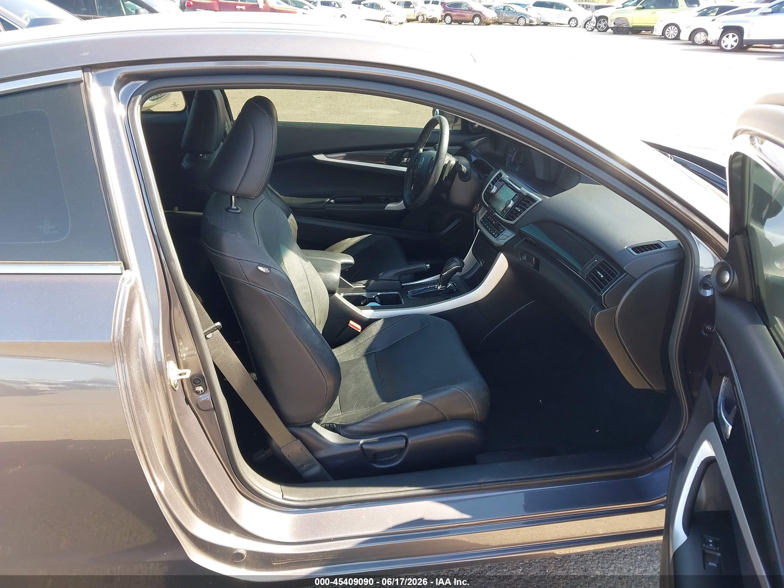 2015 Honda Accord Ex-l Gray vin: 1HGCT1B89FA001293