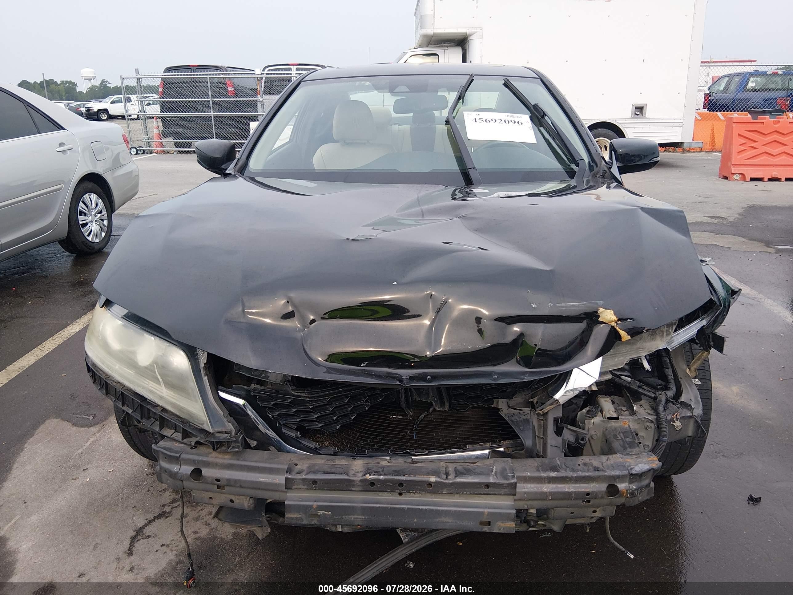 2015 Honda Accord Ex-l Black vin: 1HGCT1B89FA004985