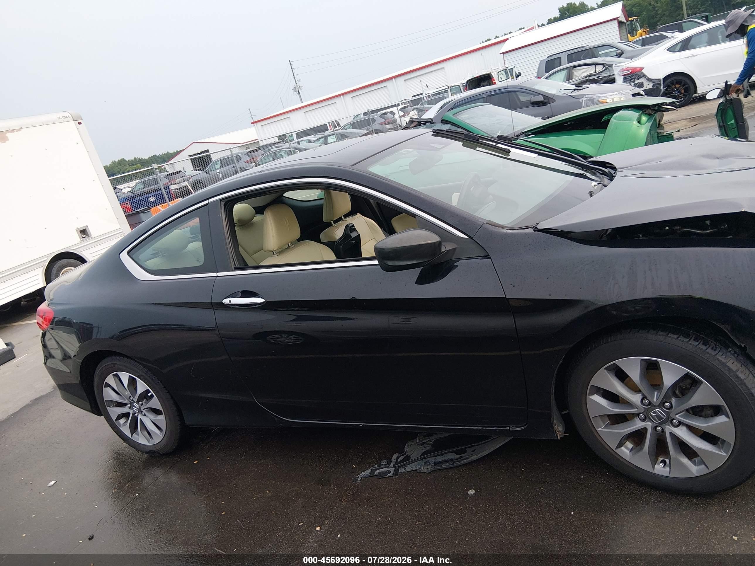 2015 Honda Accord Ex-l Black vin: 1HGCT1B89FA004985