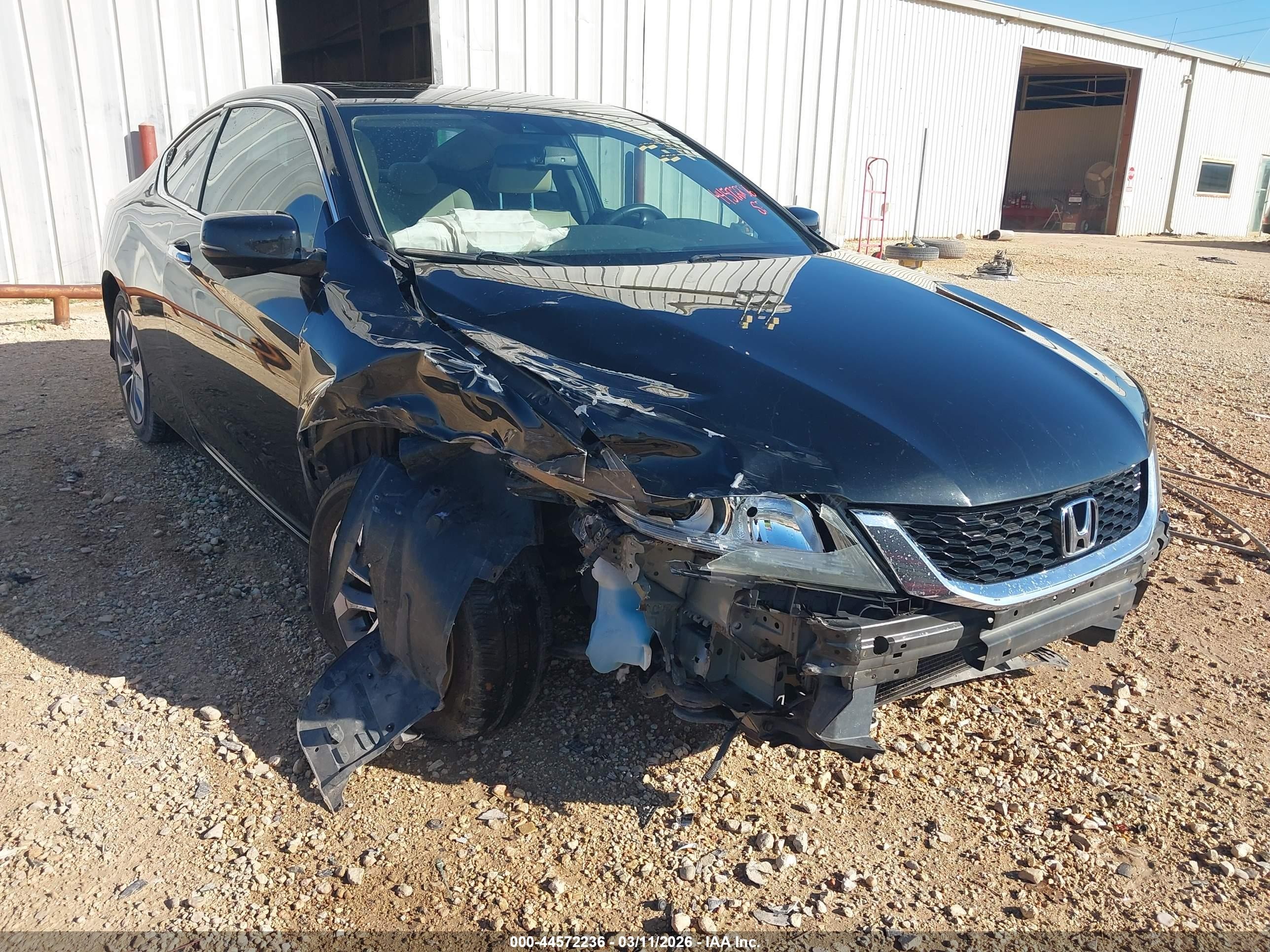 2015 Honda Accord Ex-l Black vin: 1HGCT1B89FA012603