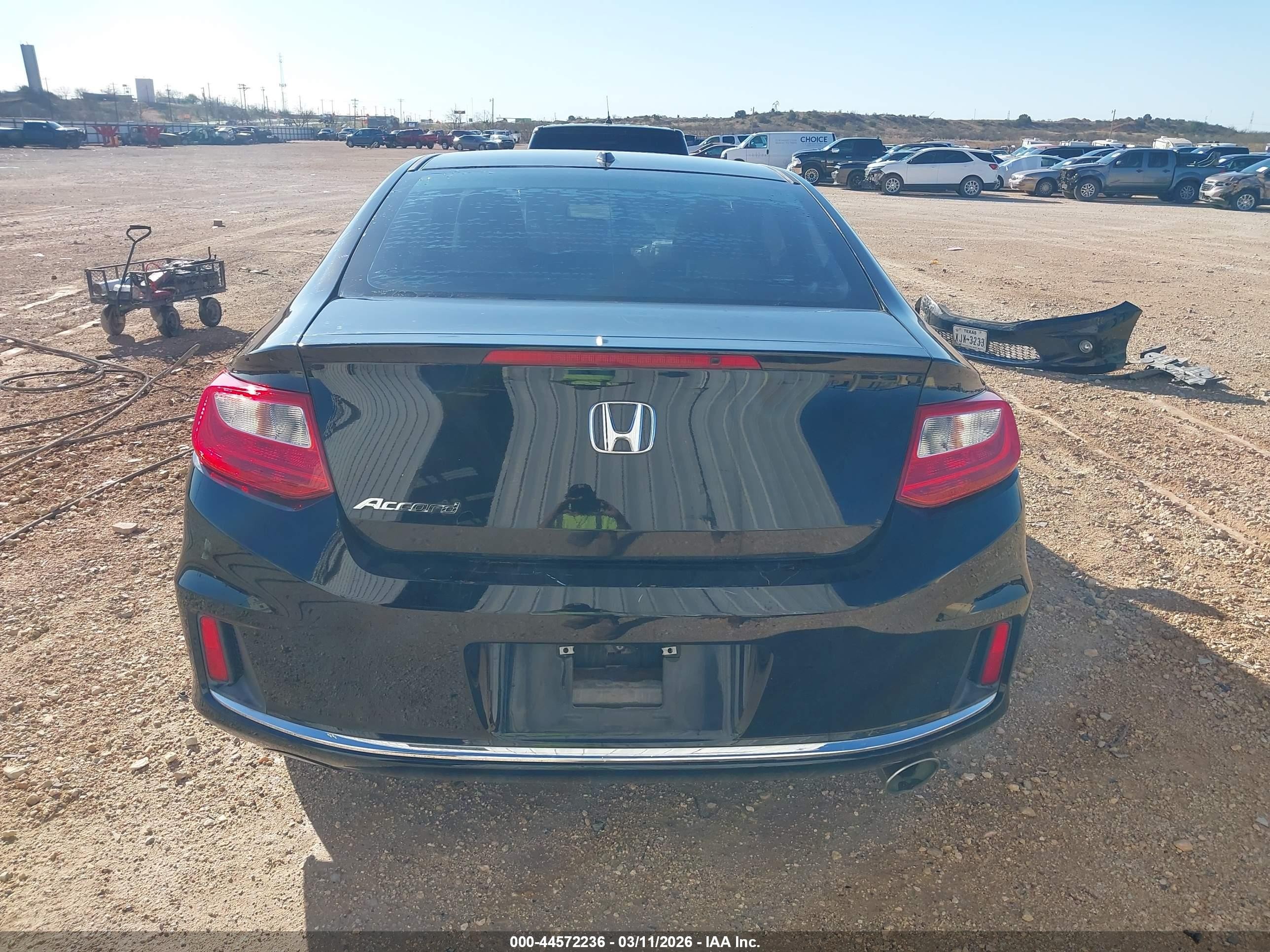 2015 Honda Accord Ex-l Black vin: 1HGCT1B89FA012603