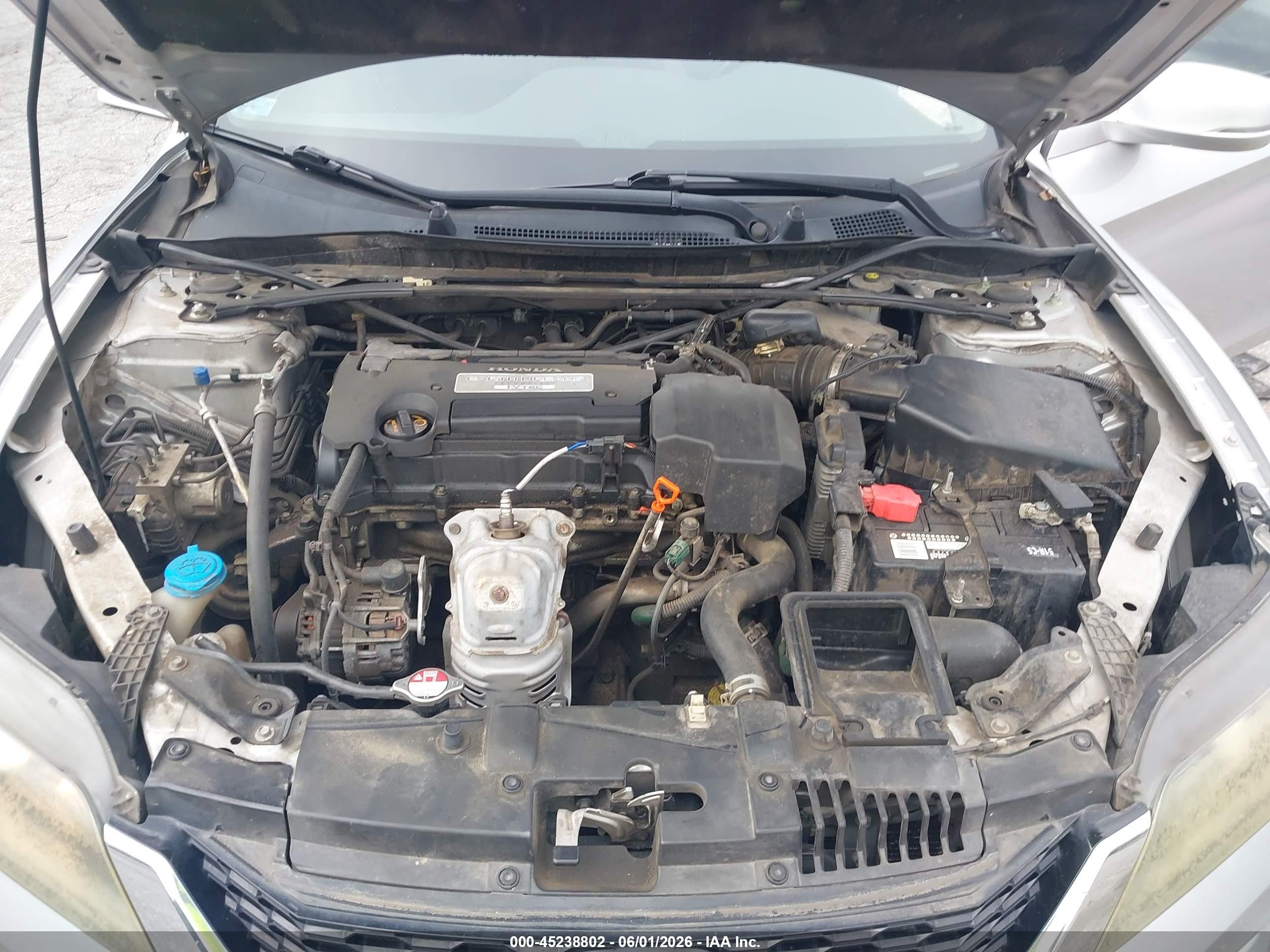 2013 Honda Accord Ex-l Silver vin: 1HGCT1B8XDA003292