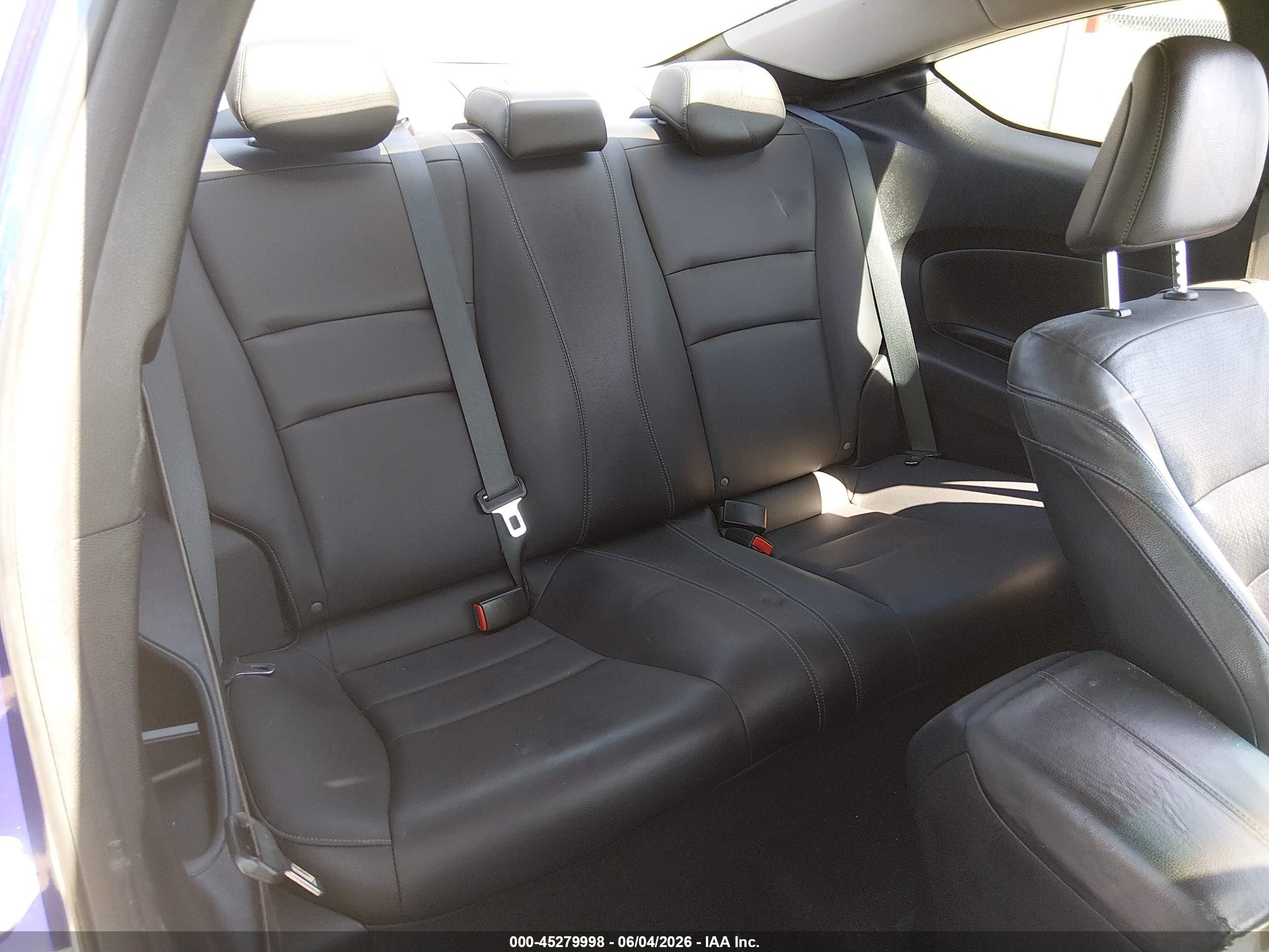 2013 Honda Accord Ex-l Blue vin: 1HGCT1B8XDA015023