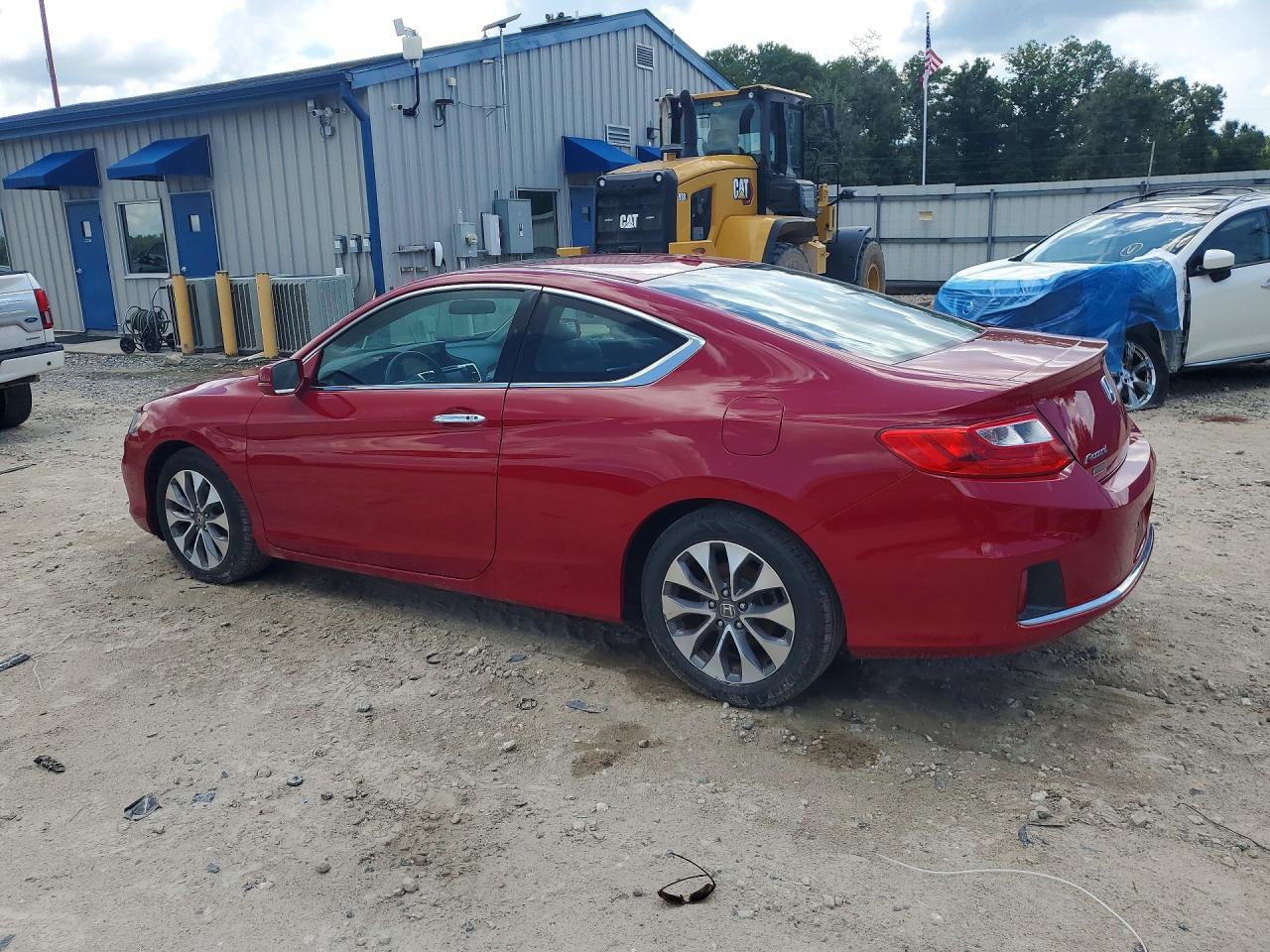 2013 Honda Accord Exl Красный vin: 1HGCT1B8XDA019475
