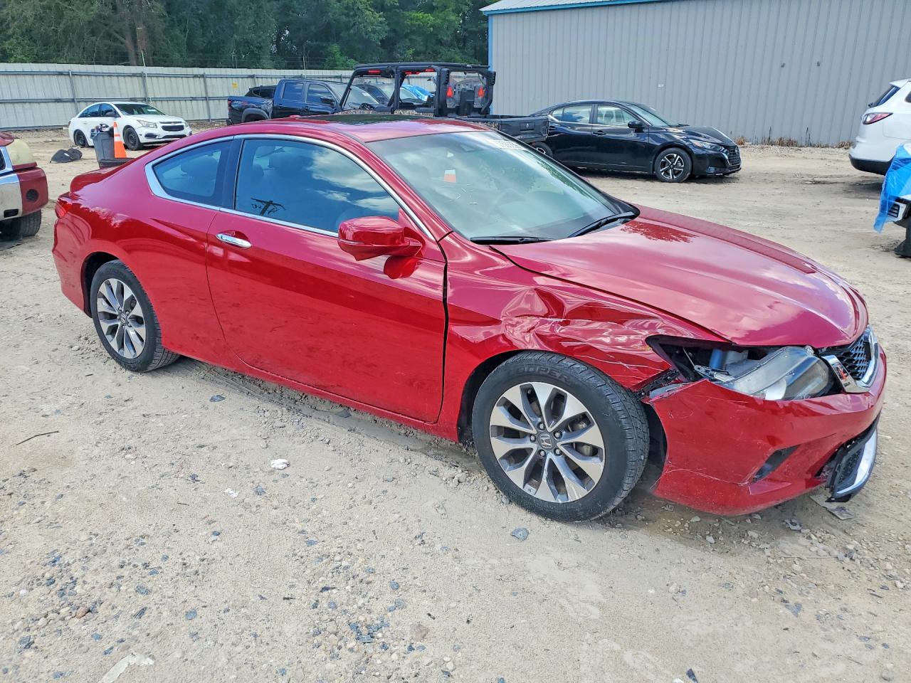 2013 Honda Accord Exl Красный vin: 1HGCT1B8XDA019475