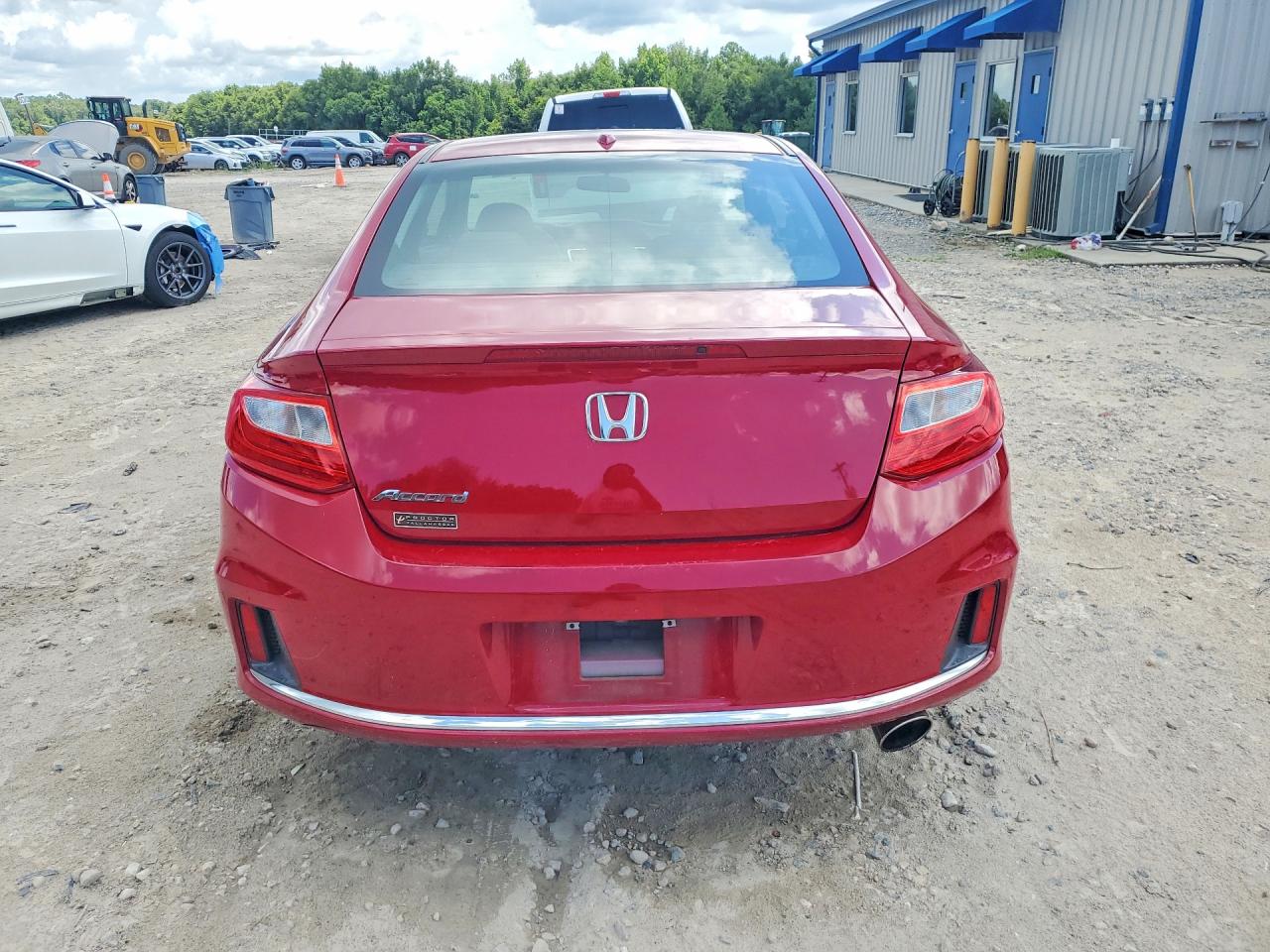 2013 Honda Accord Exl Красный vin: 1HGCT1B8XDA019475