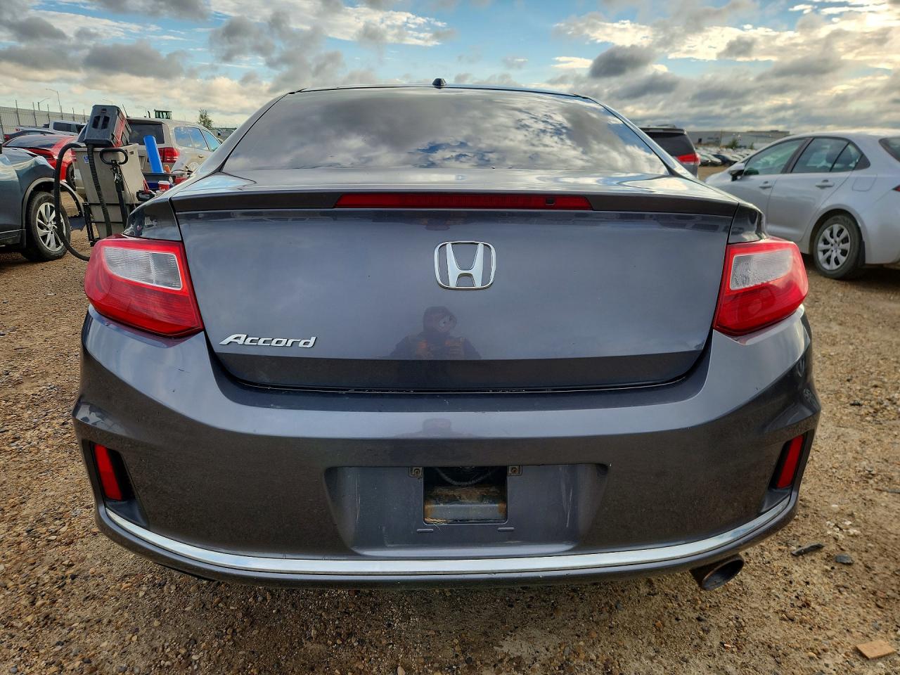 2013 Honda Accord Exl Серый vin: 1HGCT1B8XDA800478