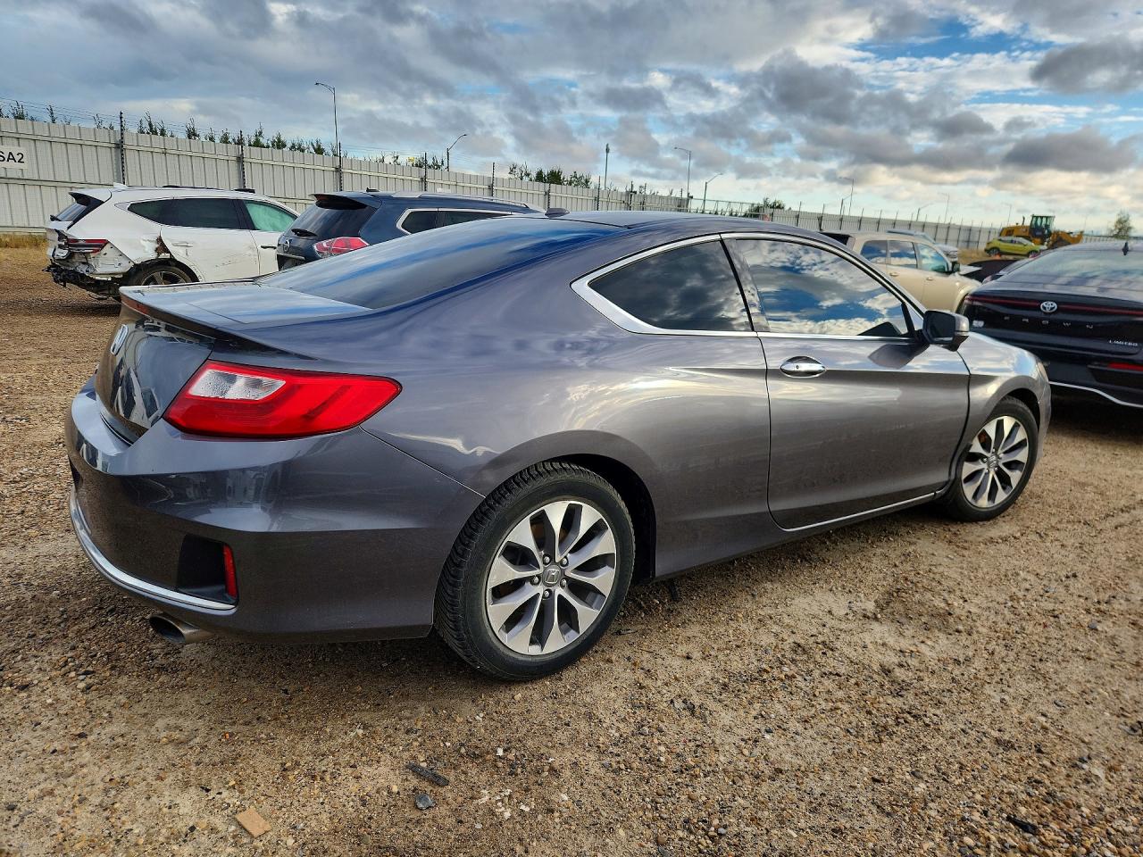 2013 Honda Accord Exl Серый vin: 1HGCT1B8XDA800478