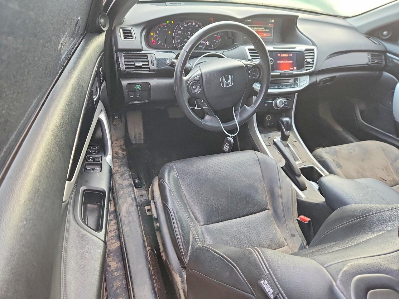 2013 Honda Accord Exl Серый vin: 1HGCT1B8XDA800478