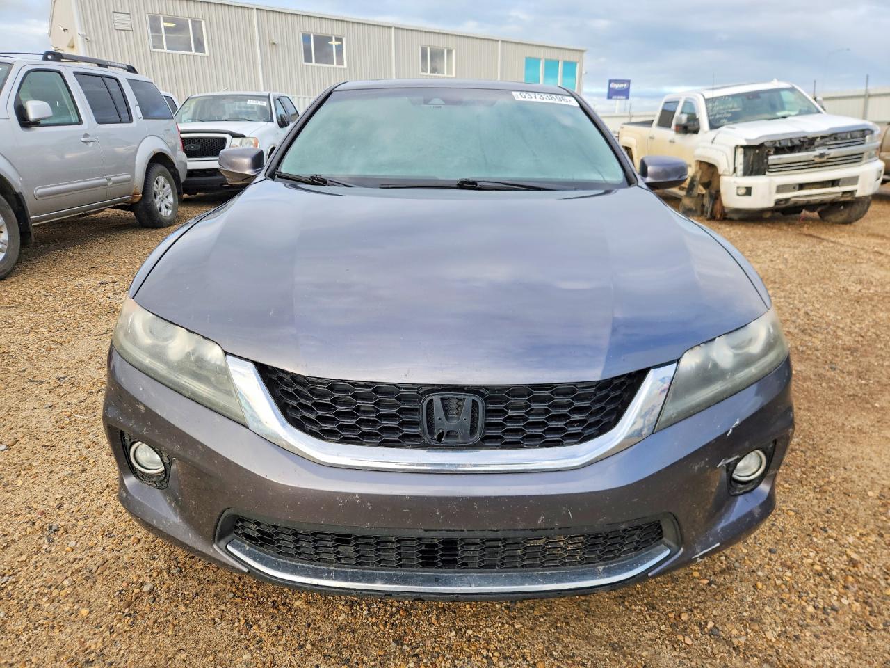 2013 Honda Accord Exl Серый vin: 1HGCT1B8XDA800478