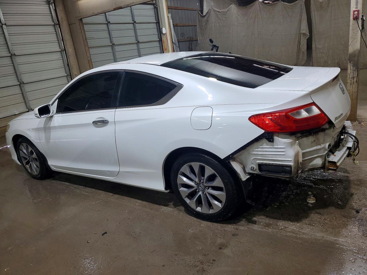 2014 Honda Accord Exl White vin: 1HGCT1B8XEA007814