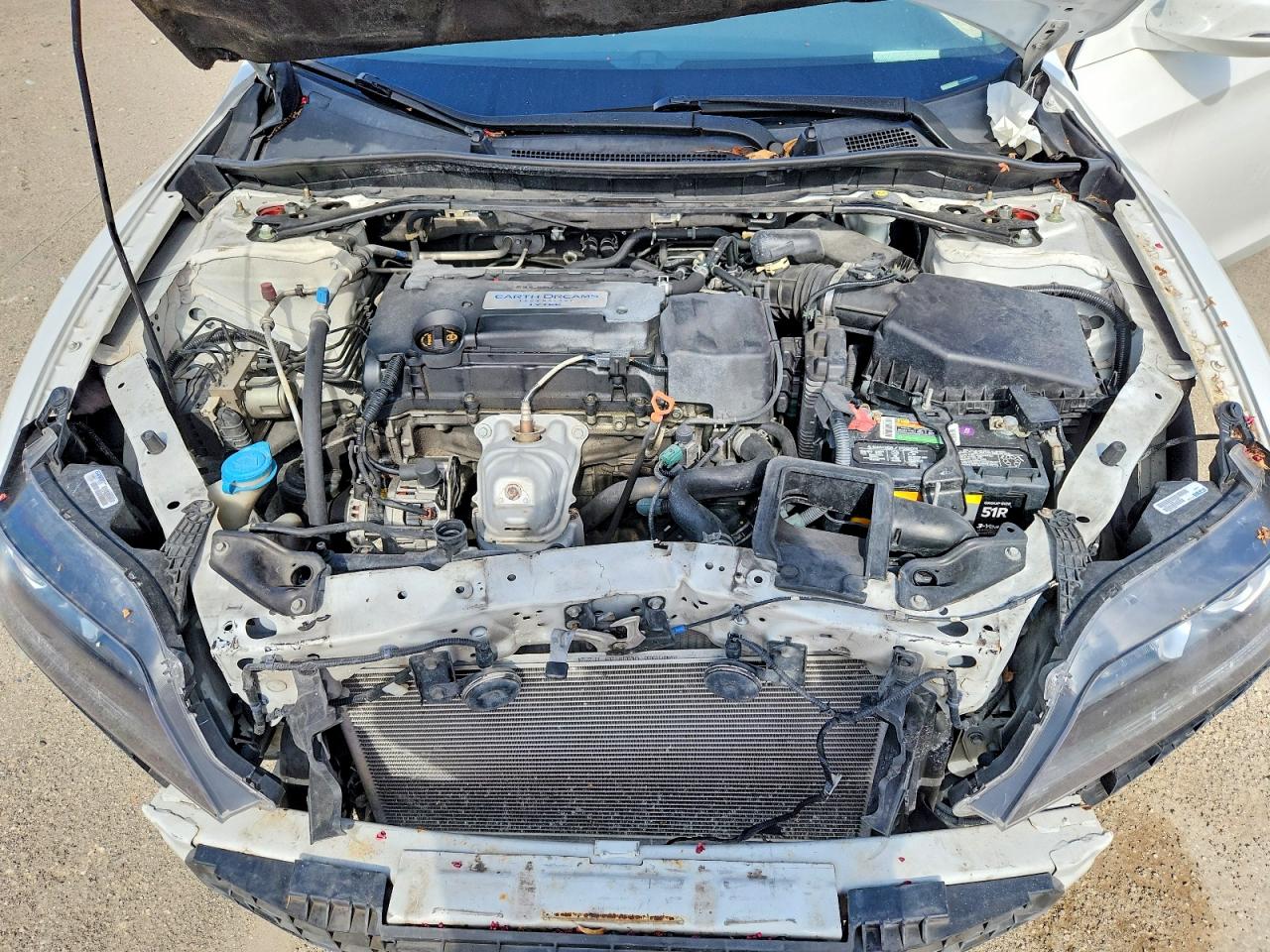 2014 Honda Accord Exl White vin: 1HGCT1B8XEA008381