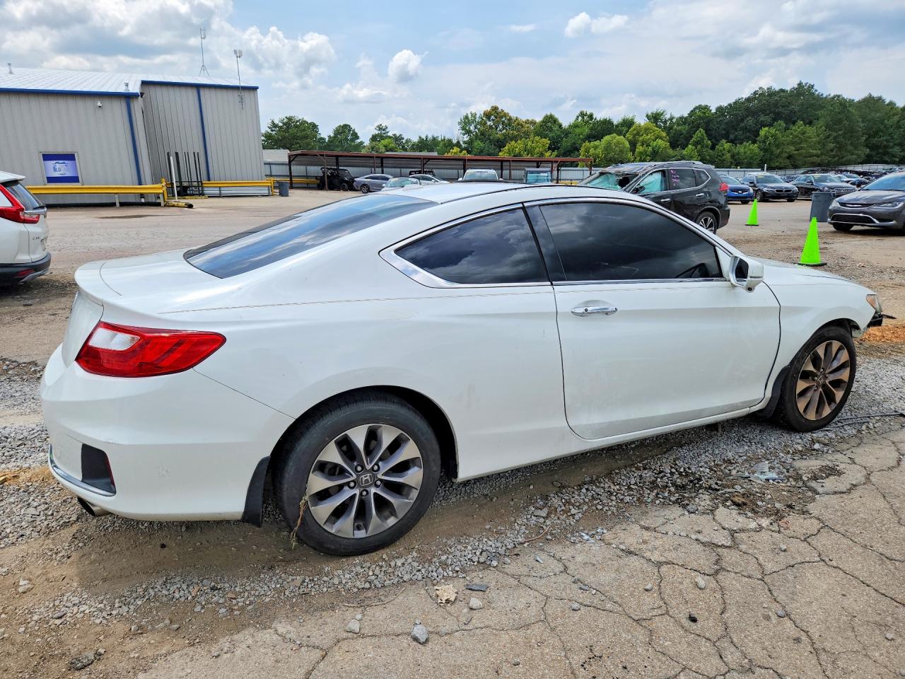 2015 Honda Accord Exl White vin: 1HGCT1B8XFA004283