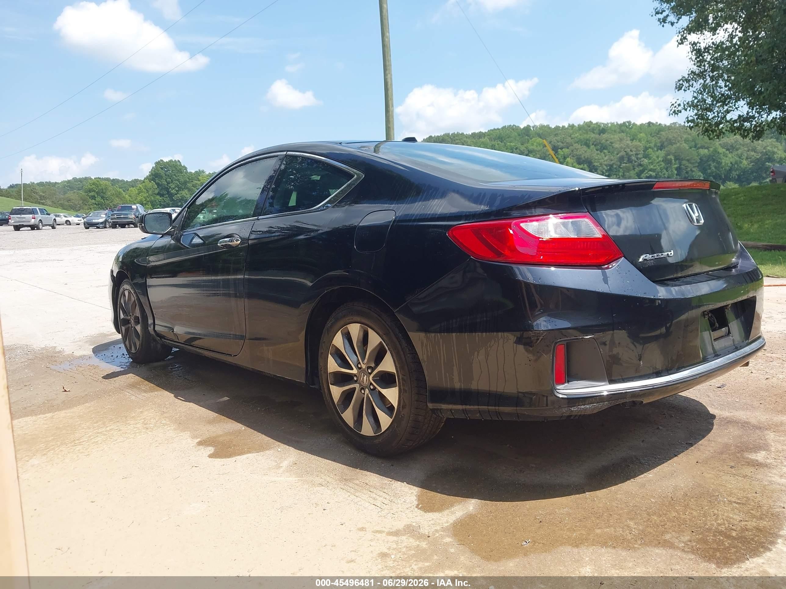 2015 Honda Accord Ex-l Black vin: 1HGCT1B8XFA005417