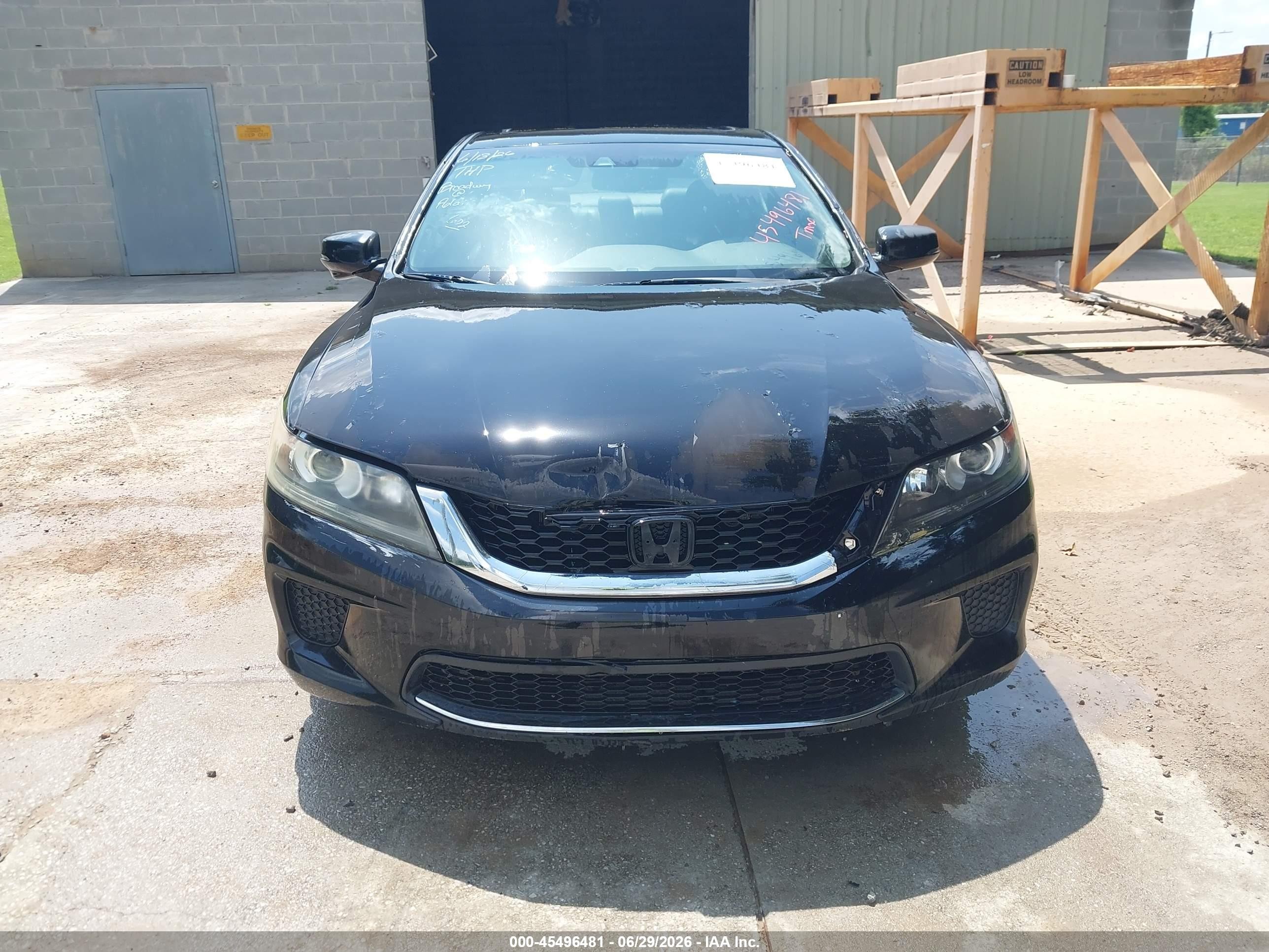 2015 Honda Accord Ex-l Black vin: 1HGCT1B8XFA005417