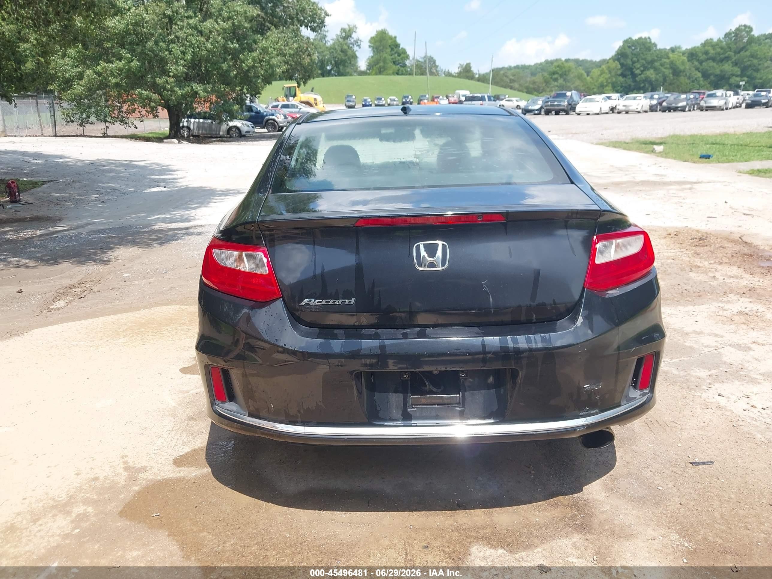 2015 Honda Accord Ex-l Black vin: 1HGCT1B8XFA005417