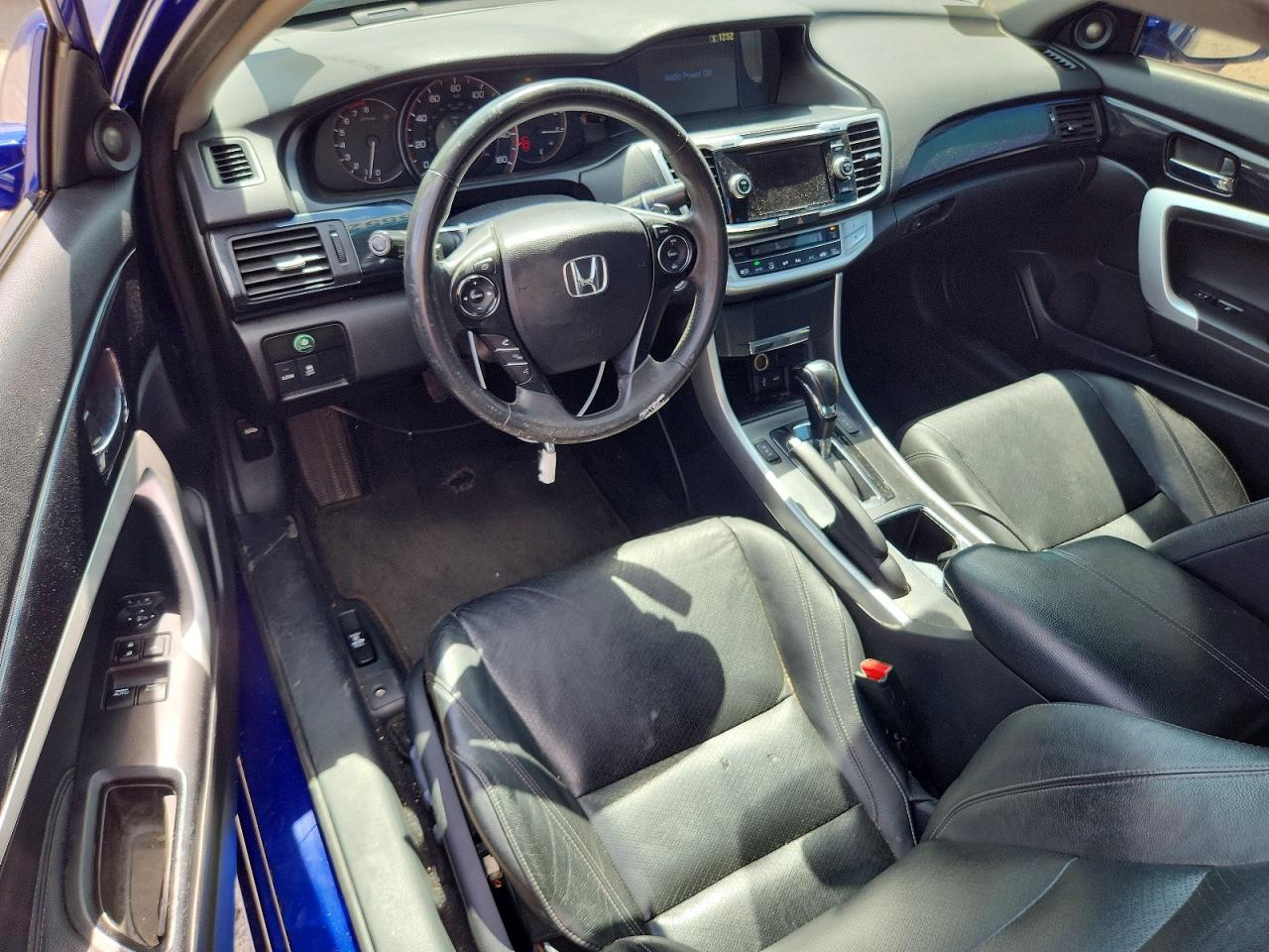 2015 Honda Accord Exl Blue vin: 1HGCT1B8XFA013288