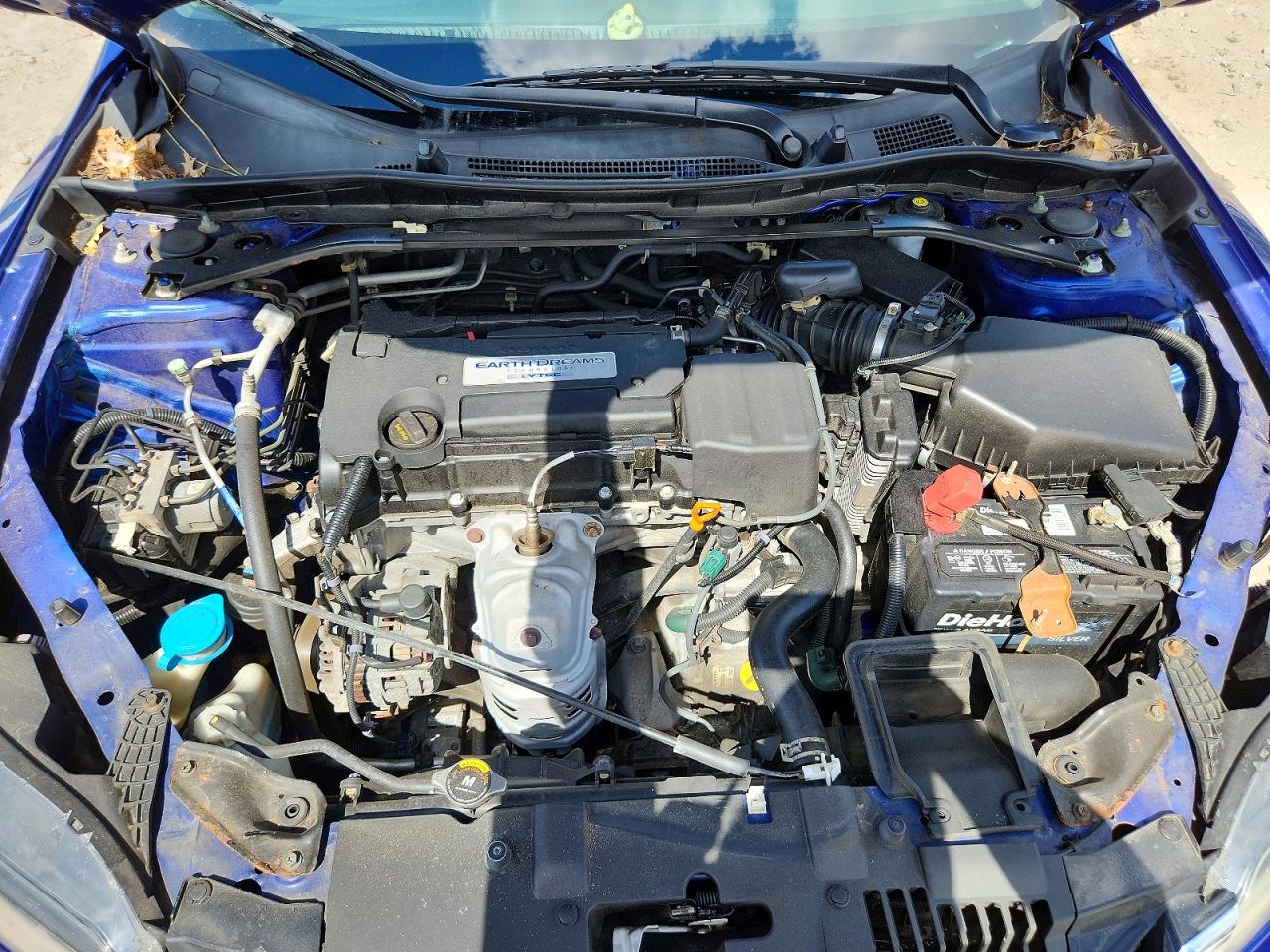 2015 Honda Accord Exl Blue vin: 1HGCT1B8XFA013288