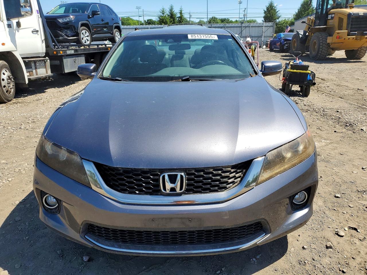 2013 Honda Accord Exl Gray vin: 1HGCT2A84DA009306
