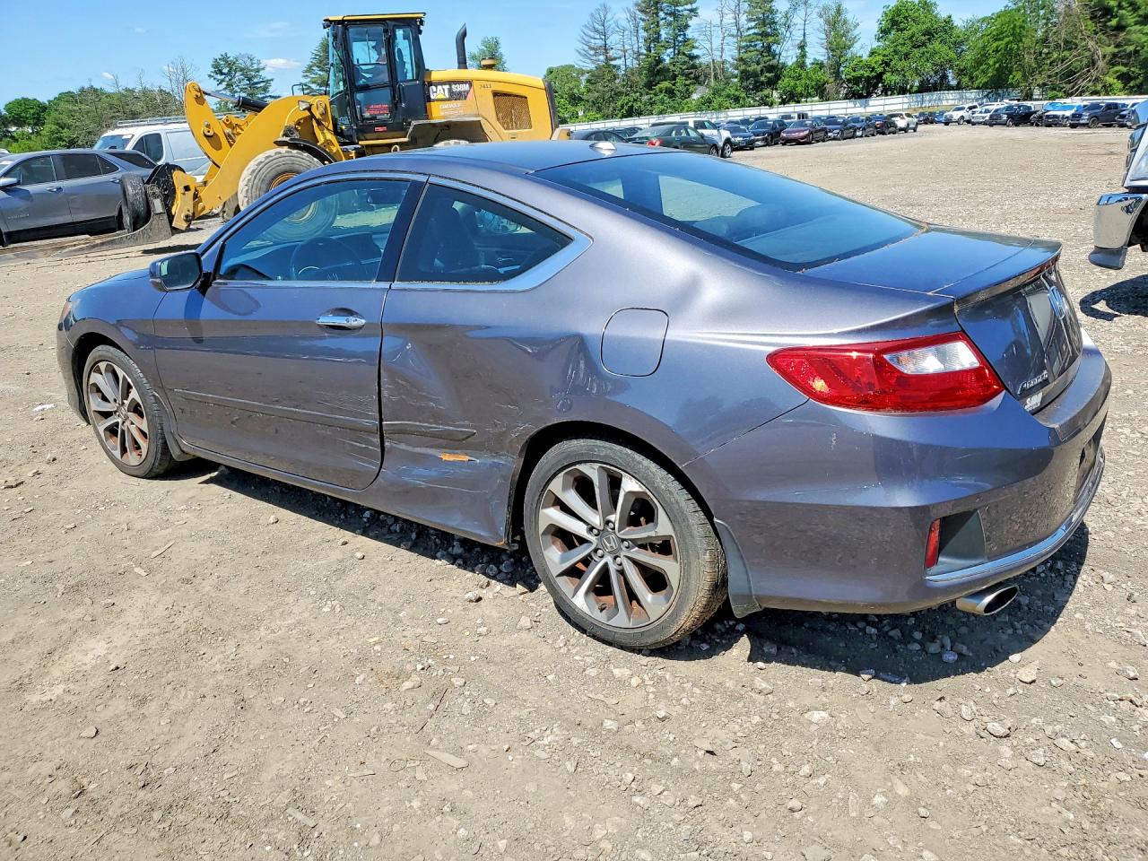 2013 Honda Accord Exl Gray vin: 1HGCT2A84DA009306