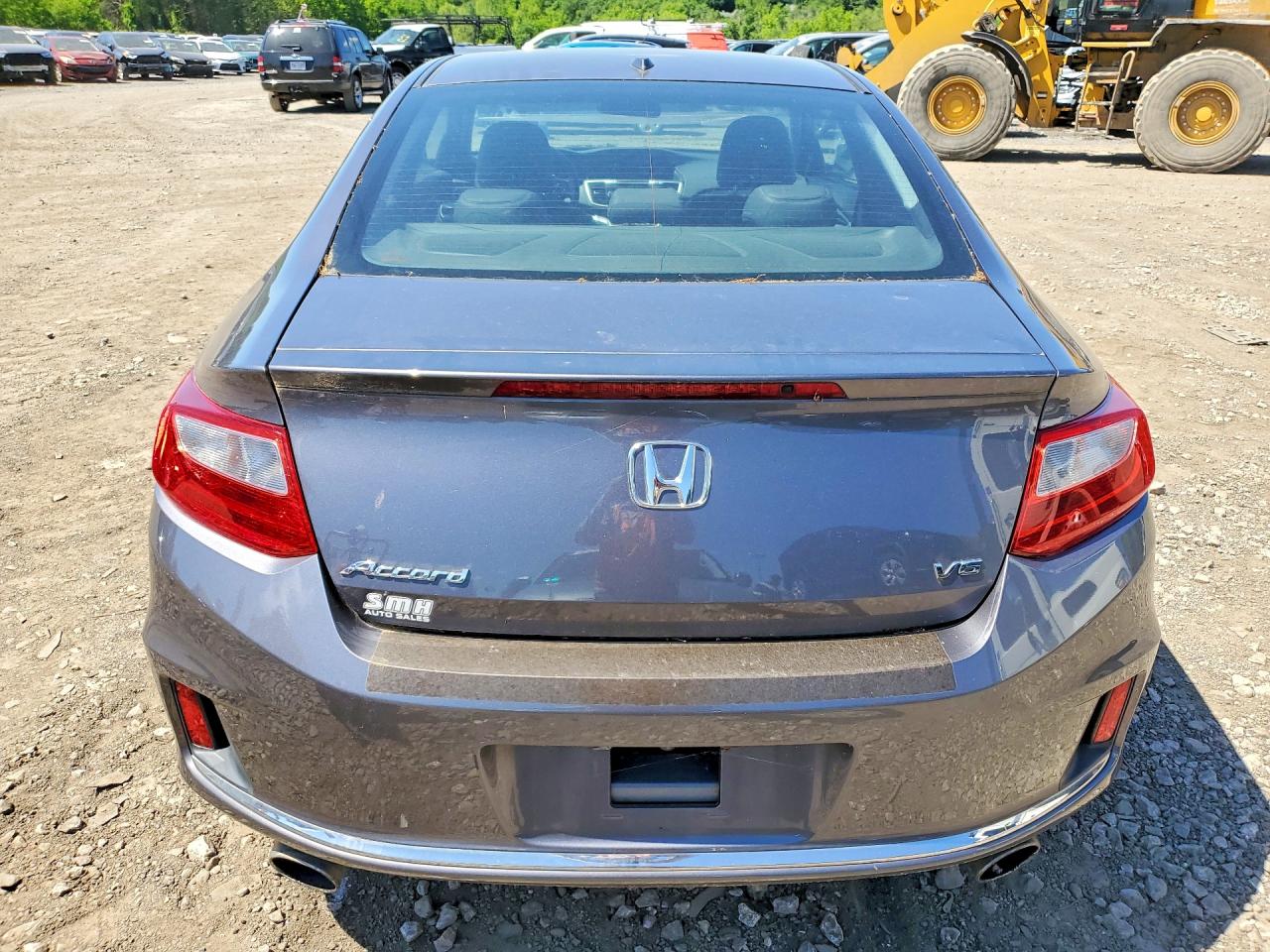 2013 Honda Accord Exl Gray vin: 1HGCT2A84DA009306