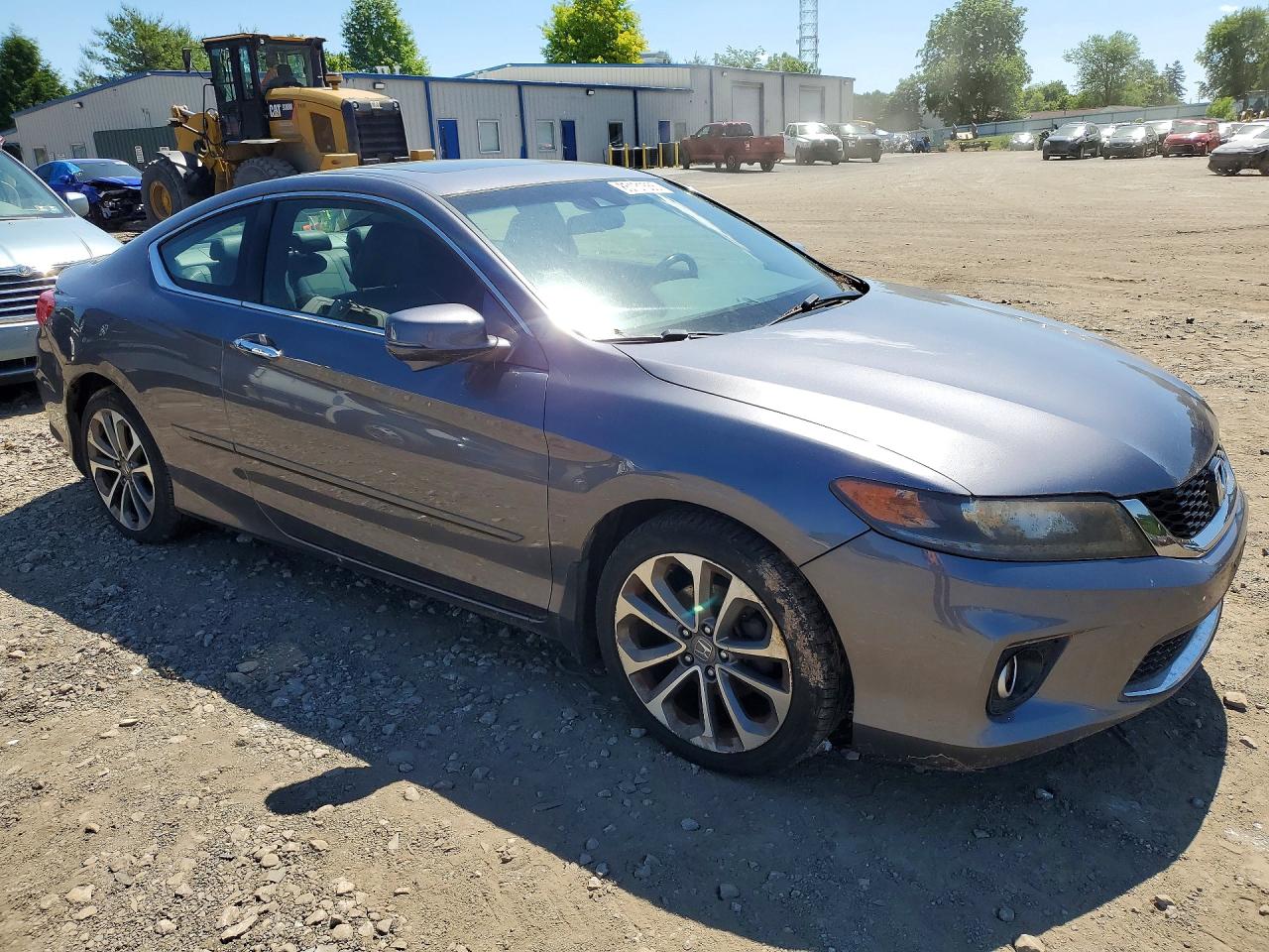 2013 Honda Accord Exl Gray vin: 1HGCT2A84DA009306