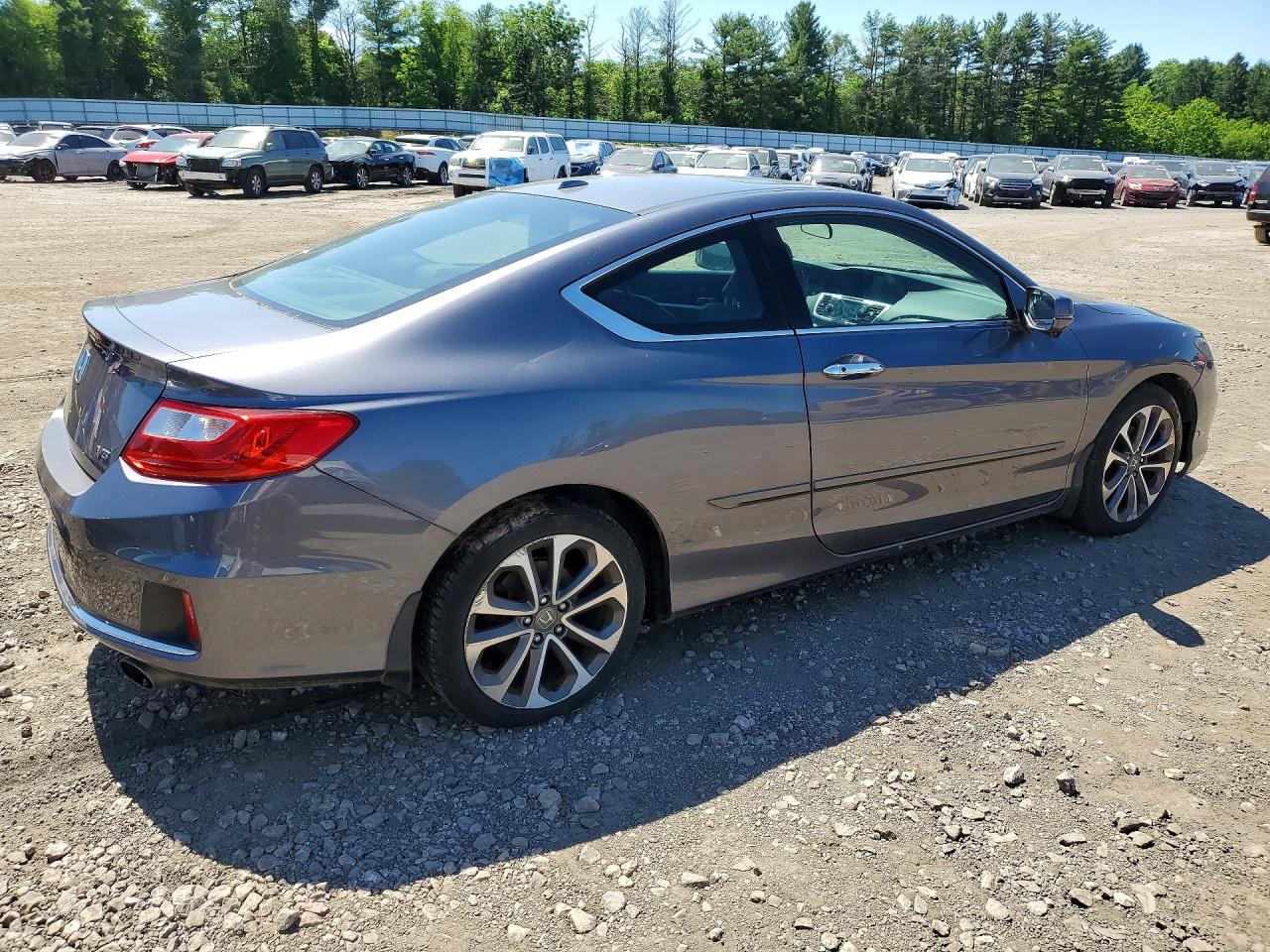 2013 Honda Accord Exl Gray vin: 1HGCT2A84DA009306