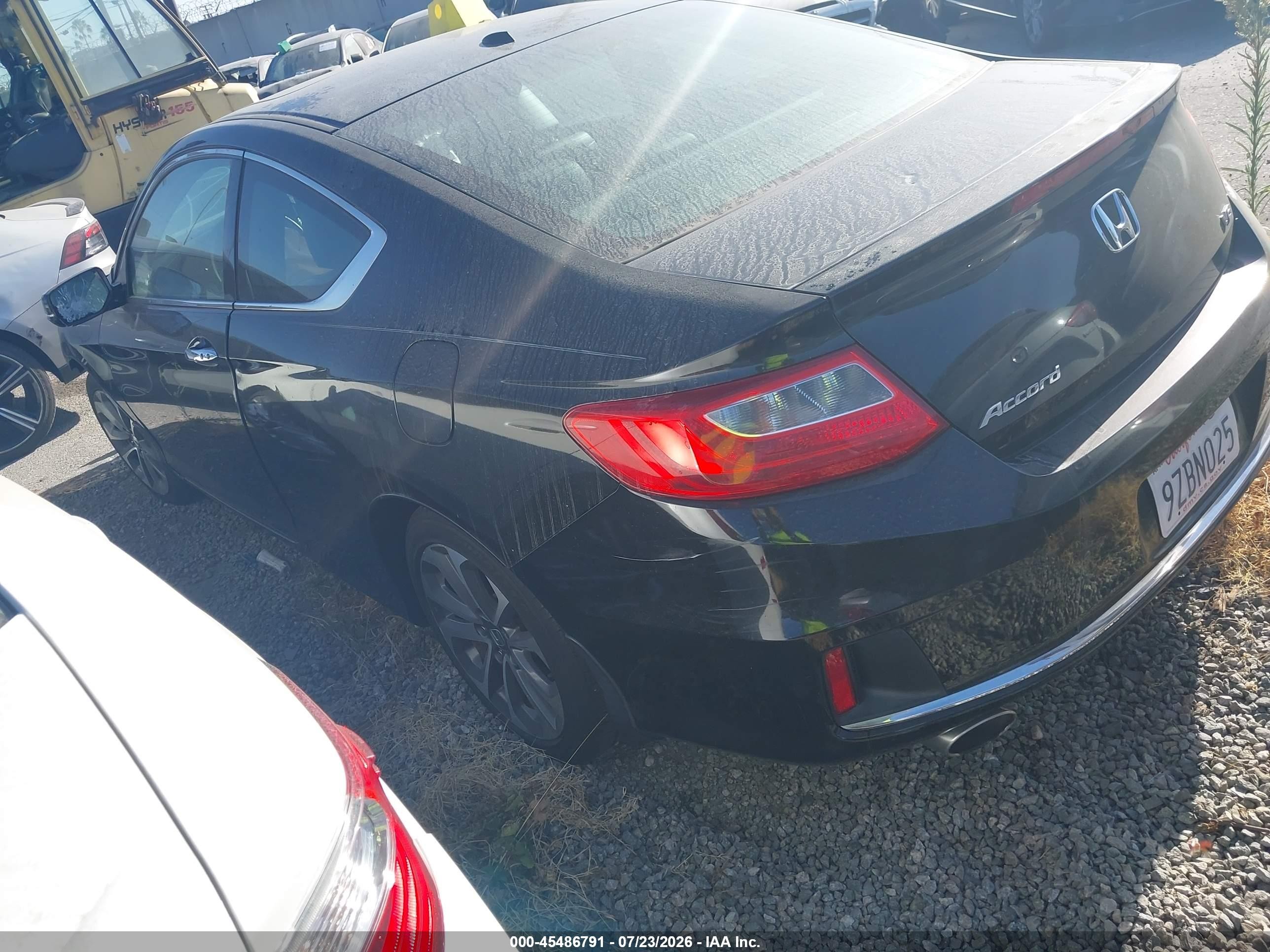 2013 Honda Accord Ex-l V-6 Черный vin: 1HGCT2A87DA011695