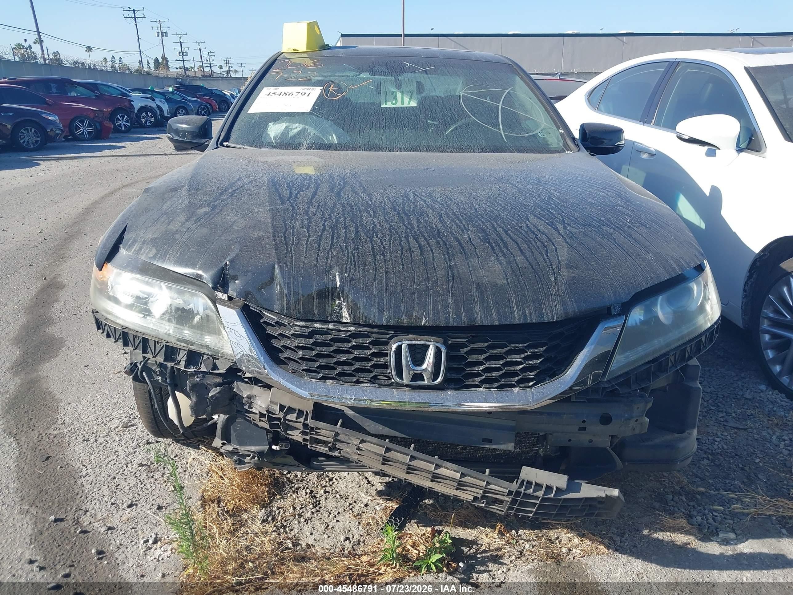 2013 Honda Accord Ex-l V-6 Черный vin: 1HGCT2A87DA011695