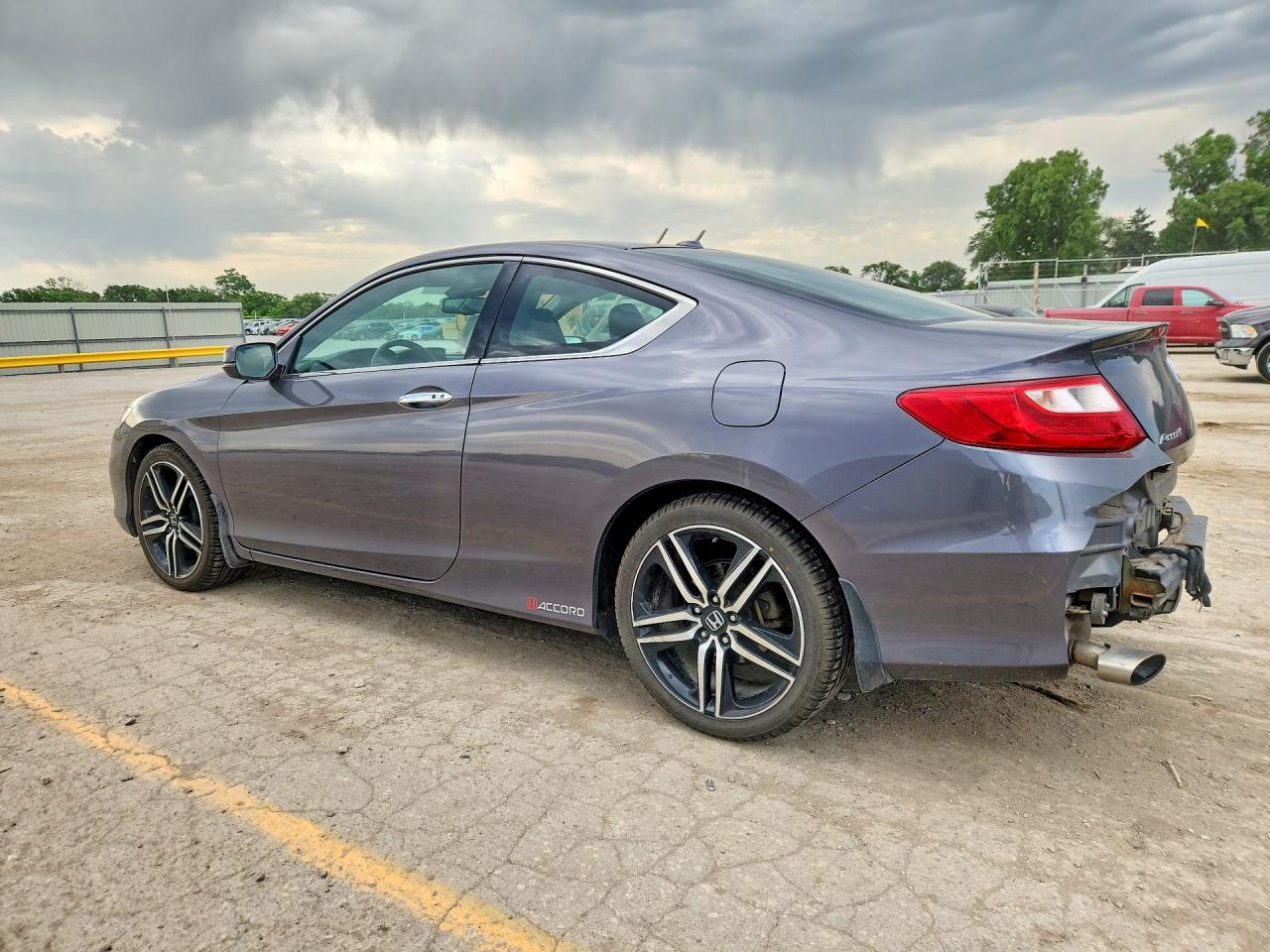 2015 Honda Accord Exl Gray vin: 1HGCT2A87FA005009